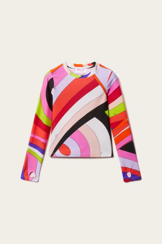 Iride-Print Top sold by Emilio Pucci