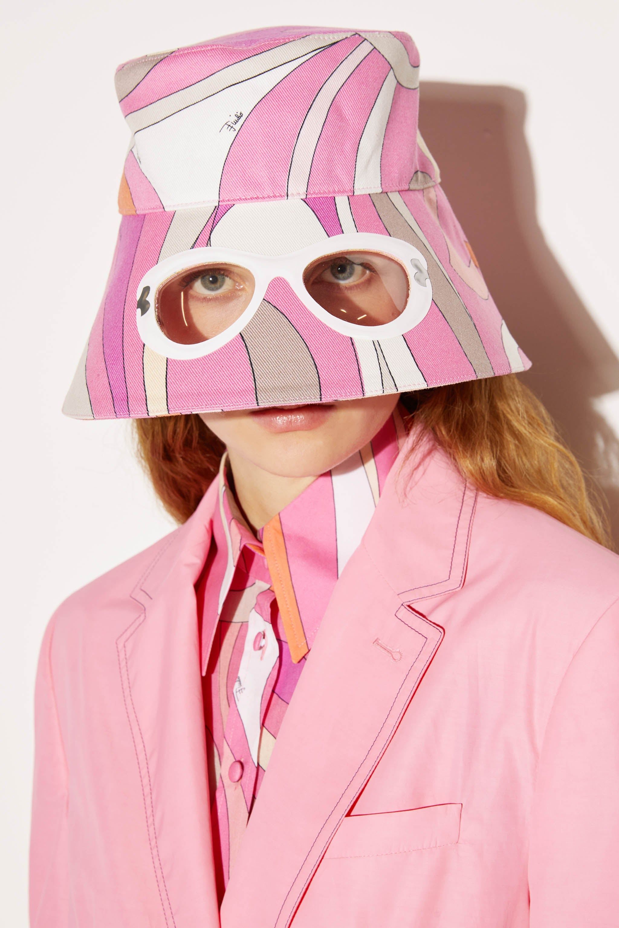 Cappello da pescatore con cut-out e stampa Marmo sold by Emilio Pucci product image thumbnail 2