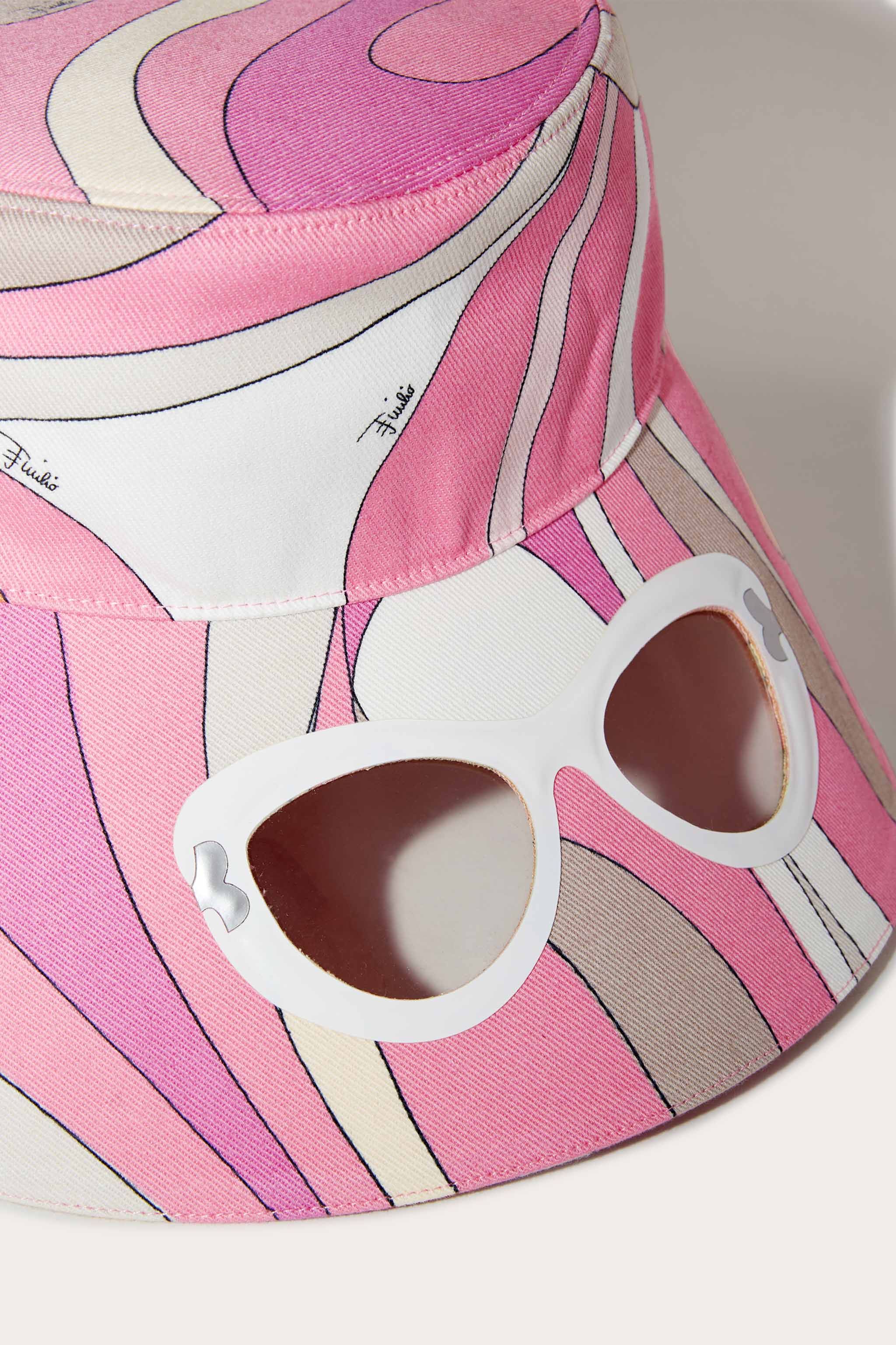 Cappello da pescatore con cut-out e stampa Marmo sold by Emilio Pucci product image thumbnail 3