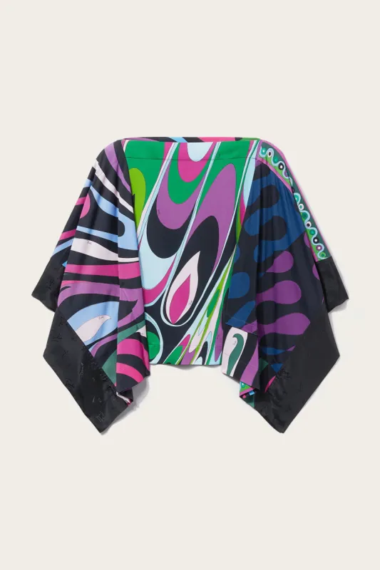 Top kaftano con stampa Onde sold by Emilio Pucci
