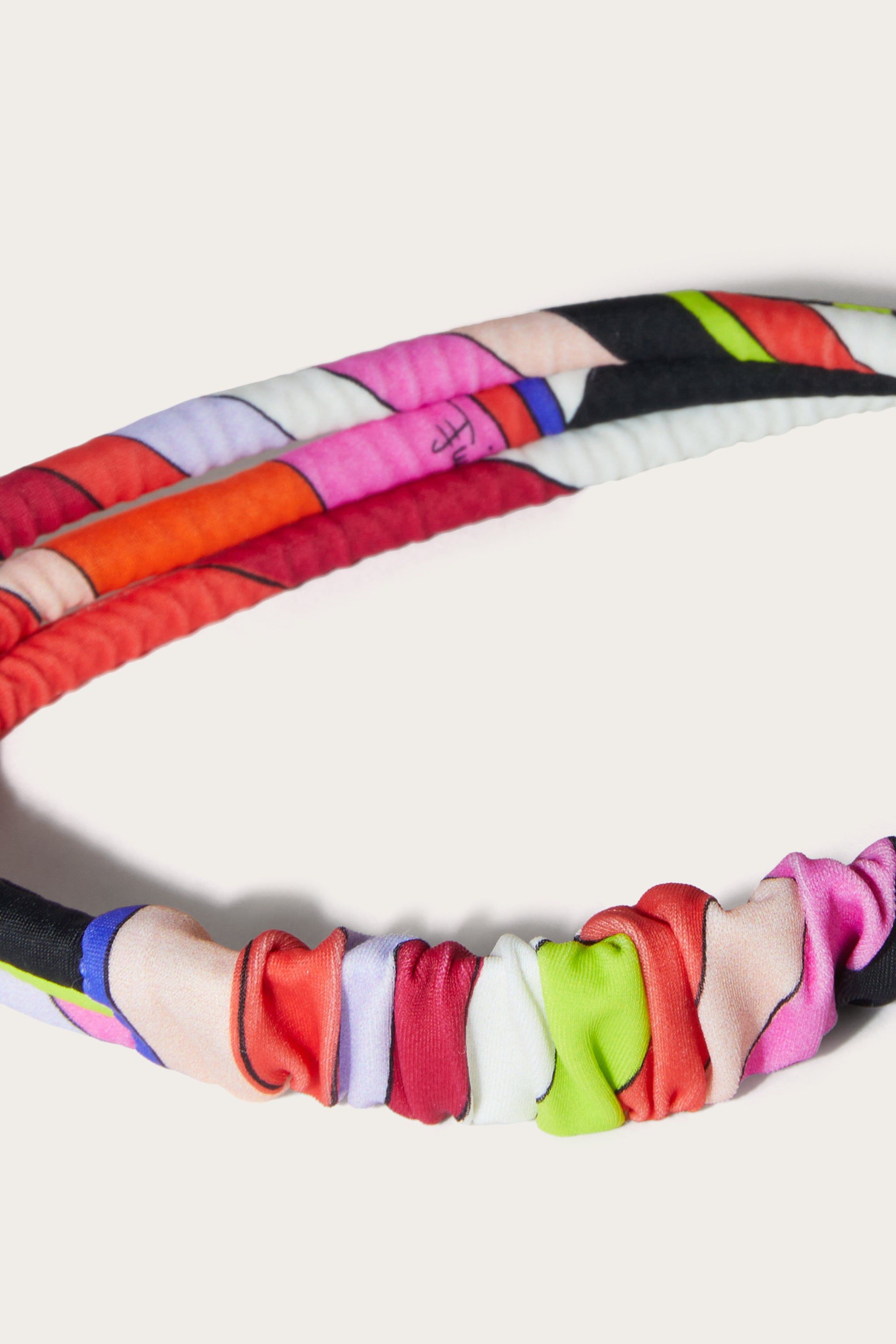 Iride-Print Headband sold by Emilio Pucci product image thumbnail 3