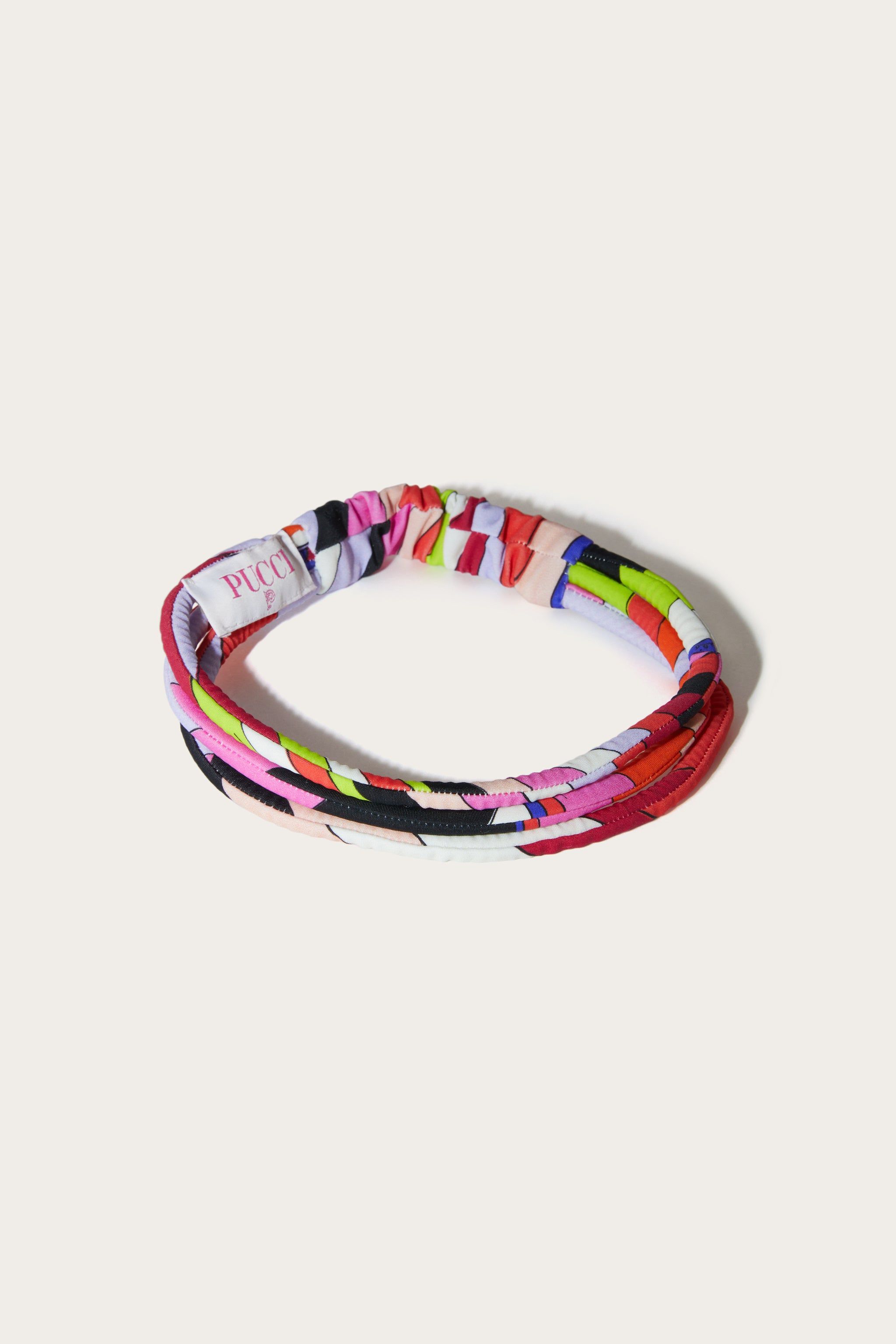 Iride-Print Headband sold by Emilio Pucci
