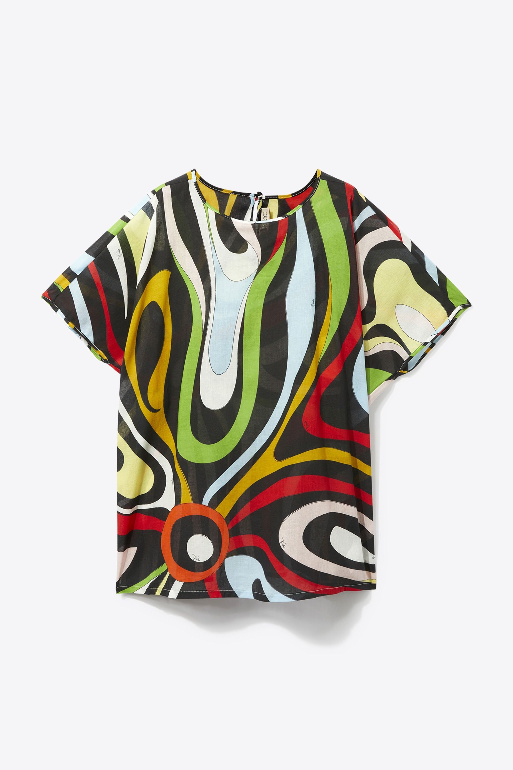 Marmo-Print Cotton Dress sold by Emilio Pucci