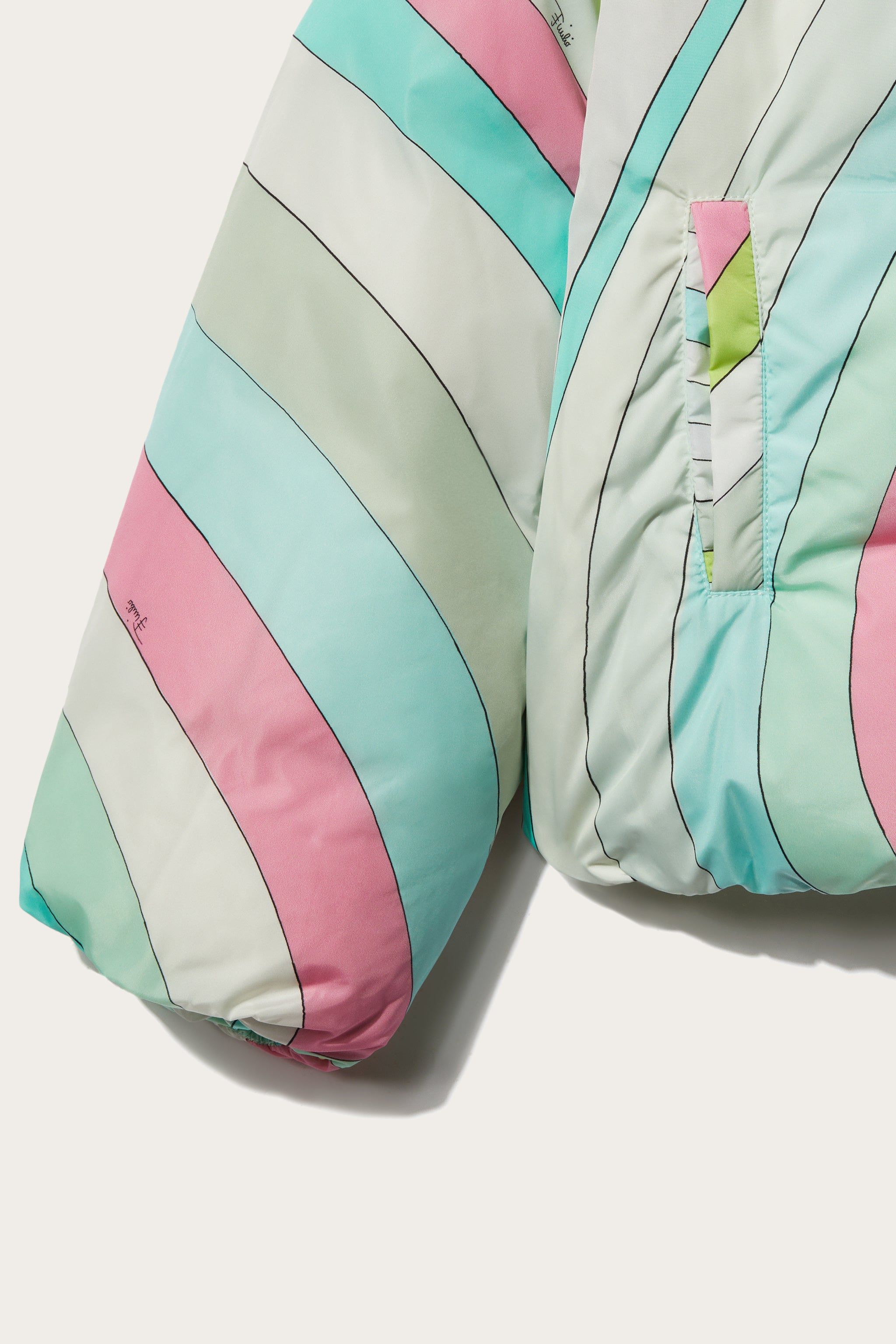 Iride-Print Puffer Jacket sold by Emilio Pucci product image thumbnail 3