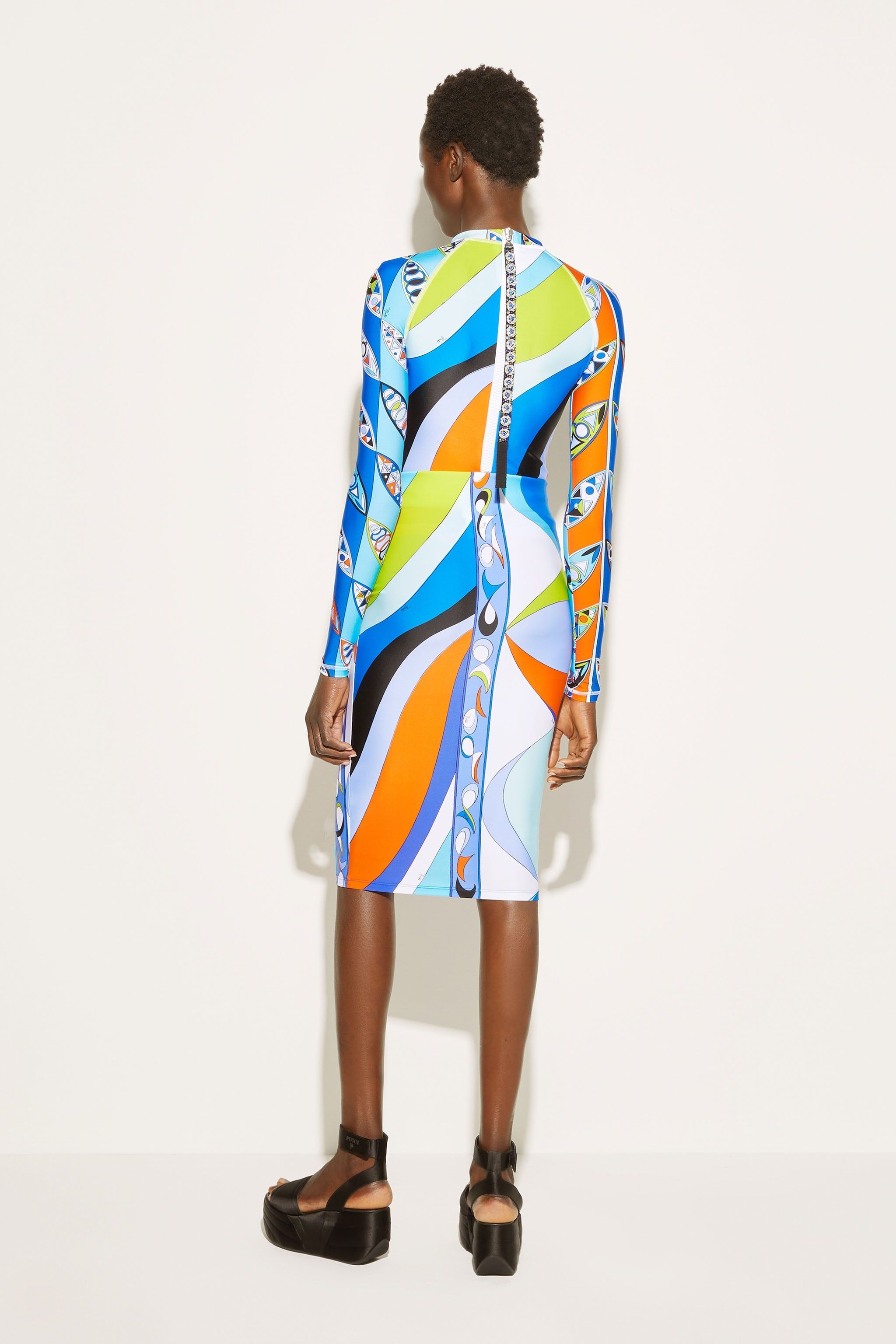 Gonna a tubino con stampe Marmo e Pesci sold by Emilio Pucci product image thumbnail 3