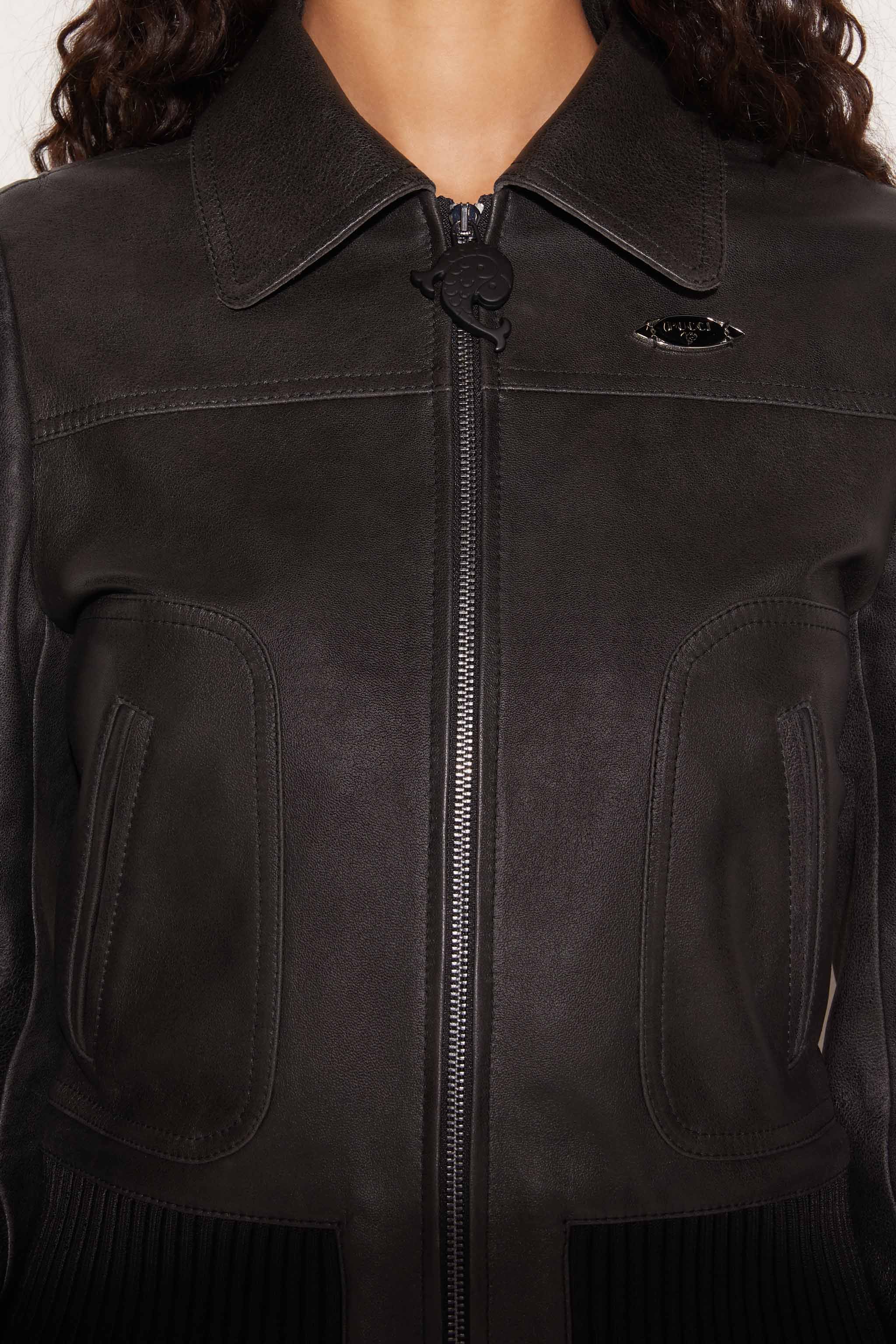 Bomber in pelle sold by Emilio Pucci product image thumbnail 5