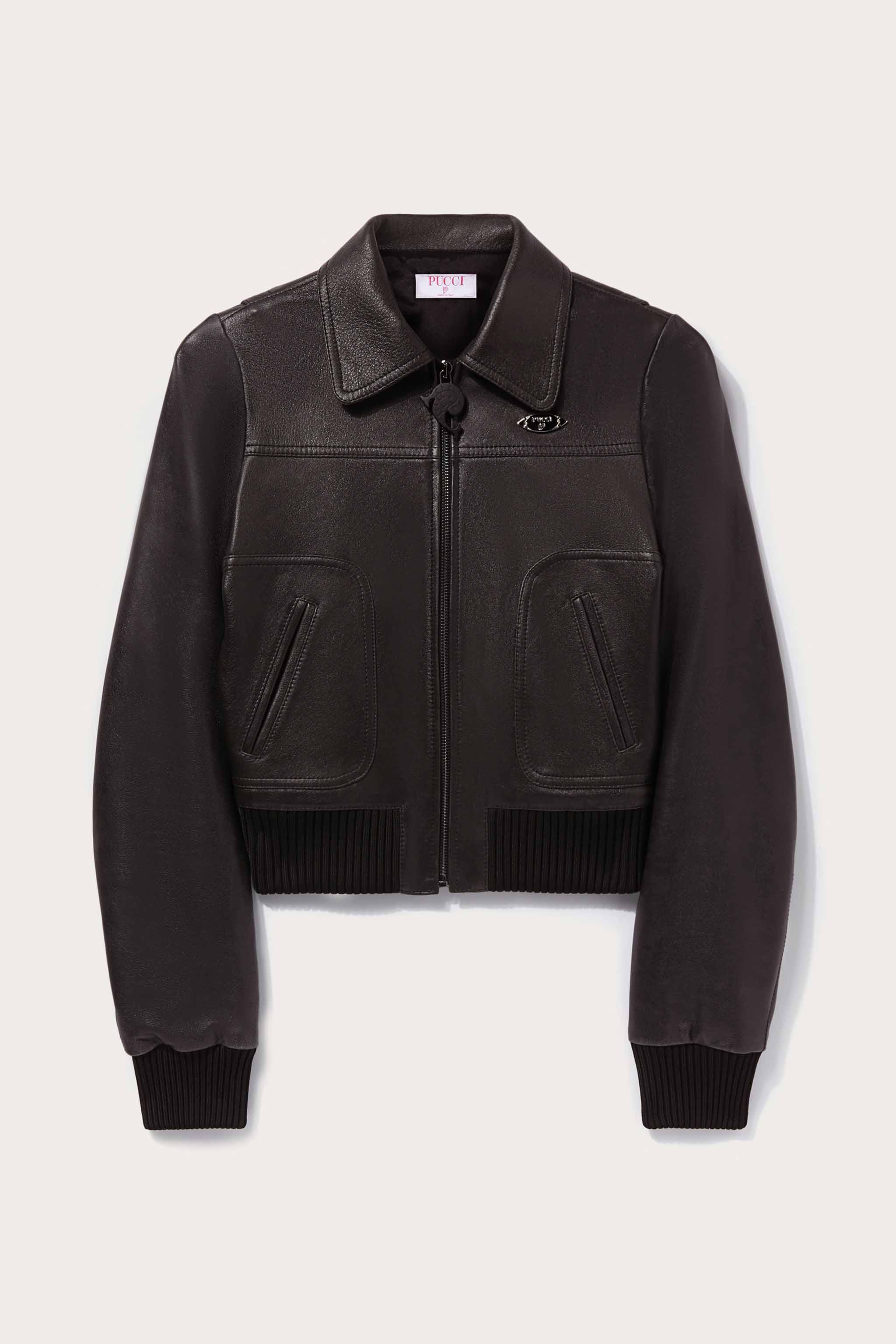 Bomber in pelle sold by Emilio Pucci