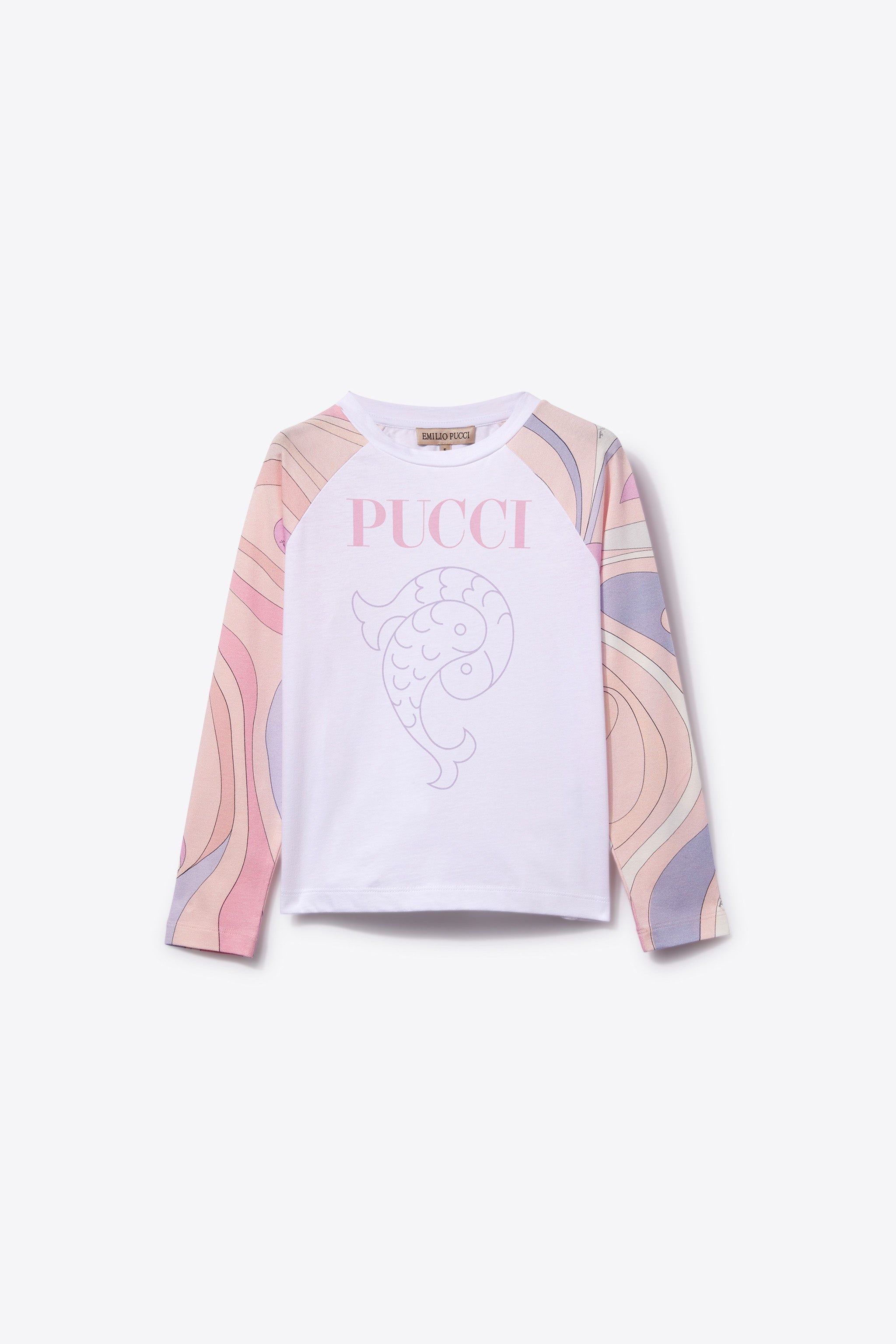 Logo-Print Cotton Top sold by Emilio Pucci