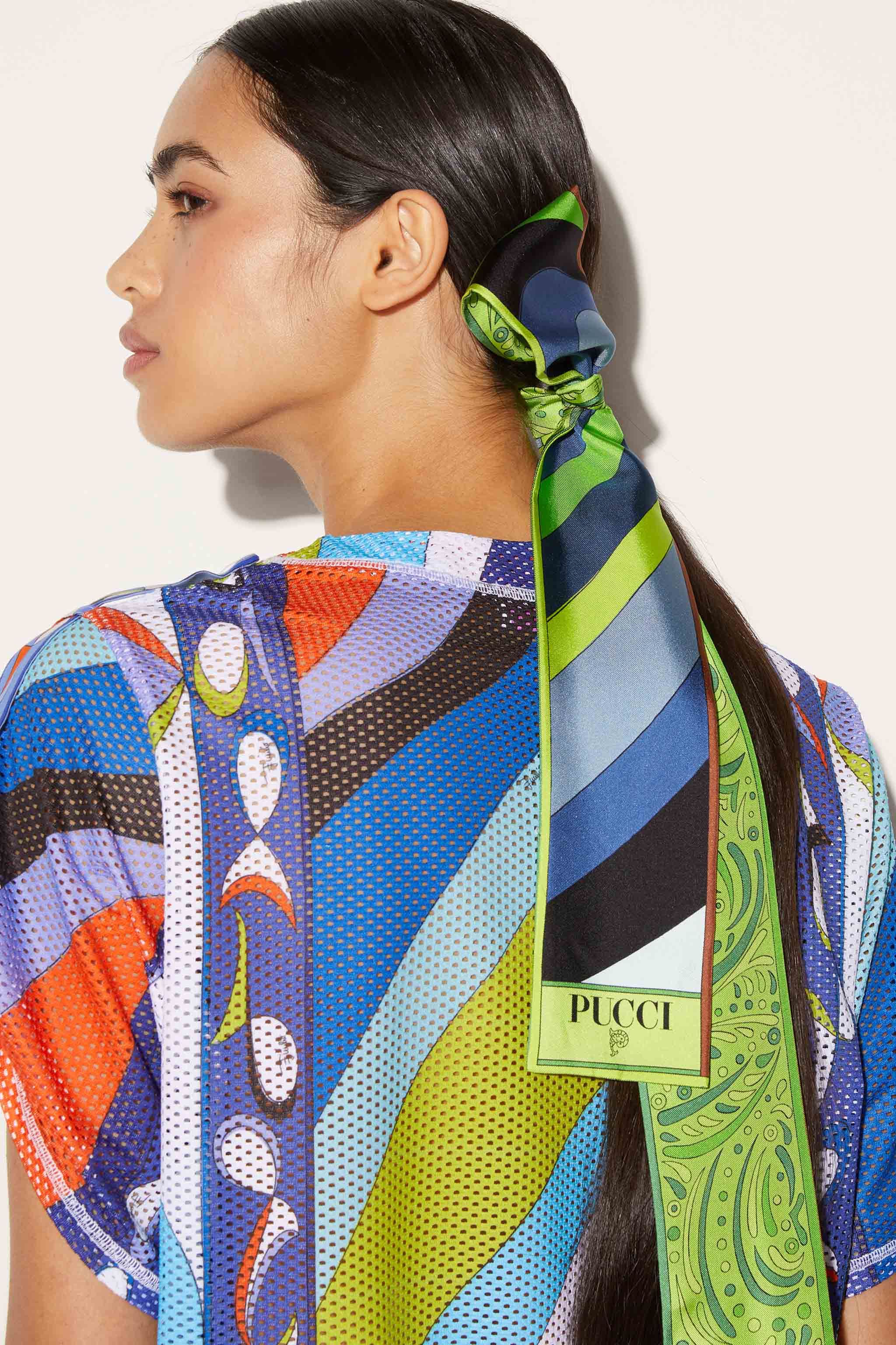 Foulard in seta con stampe Bandana e Iride sold by Emilio Pucci product image thumbnail 2