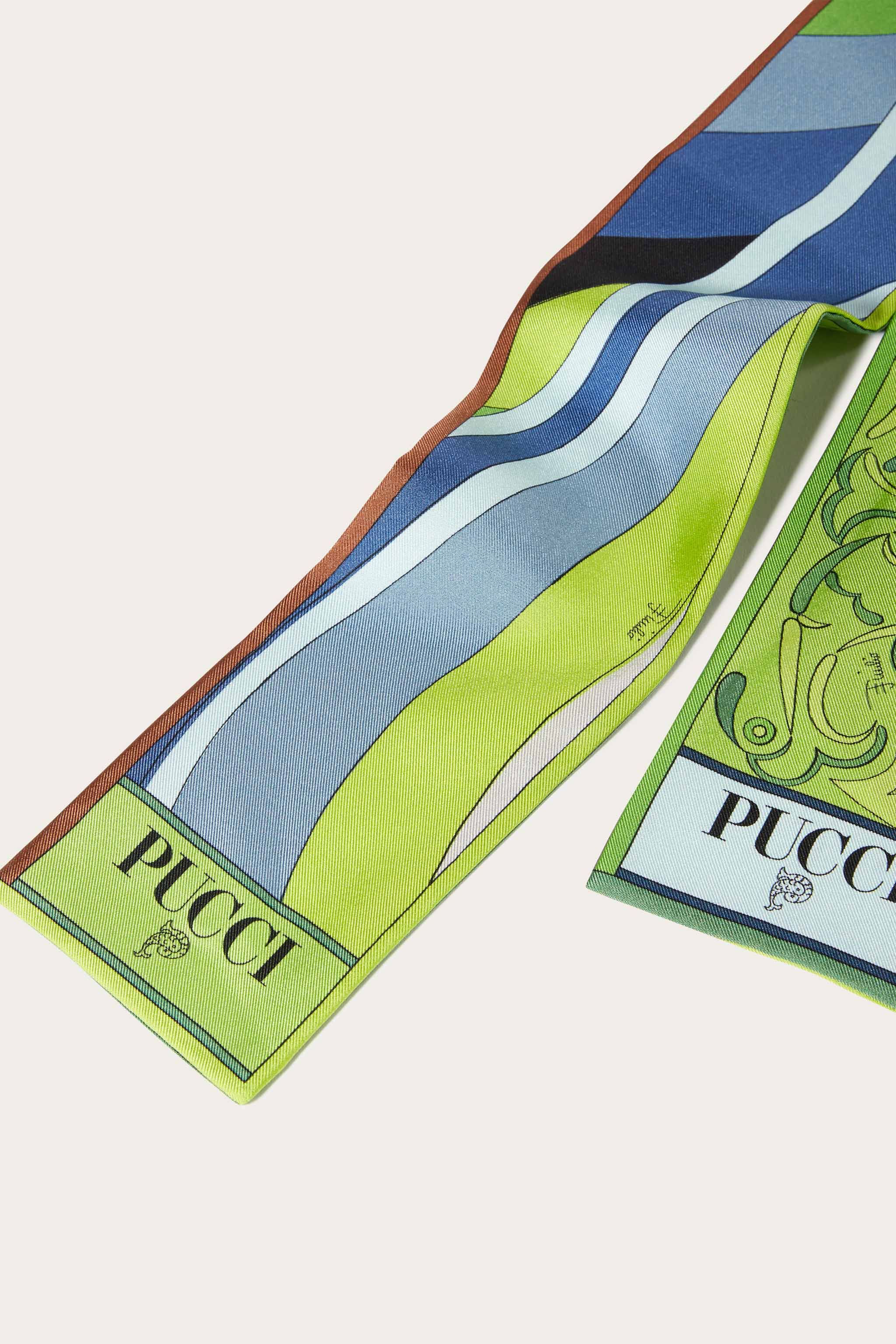 Foulard in seta con stampe Bandana e Iride sold by Emilio Pucci product image thumbnail 3