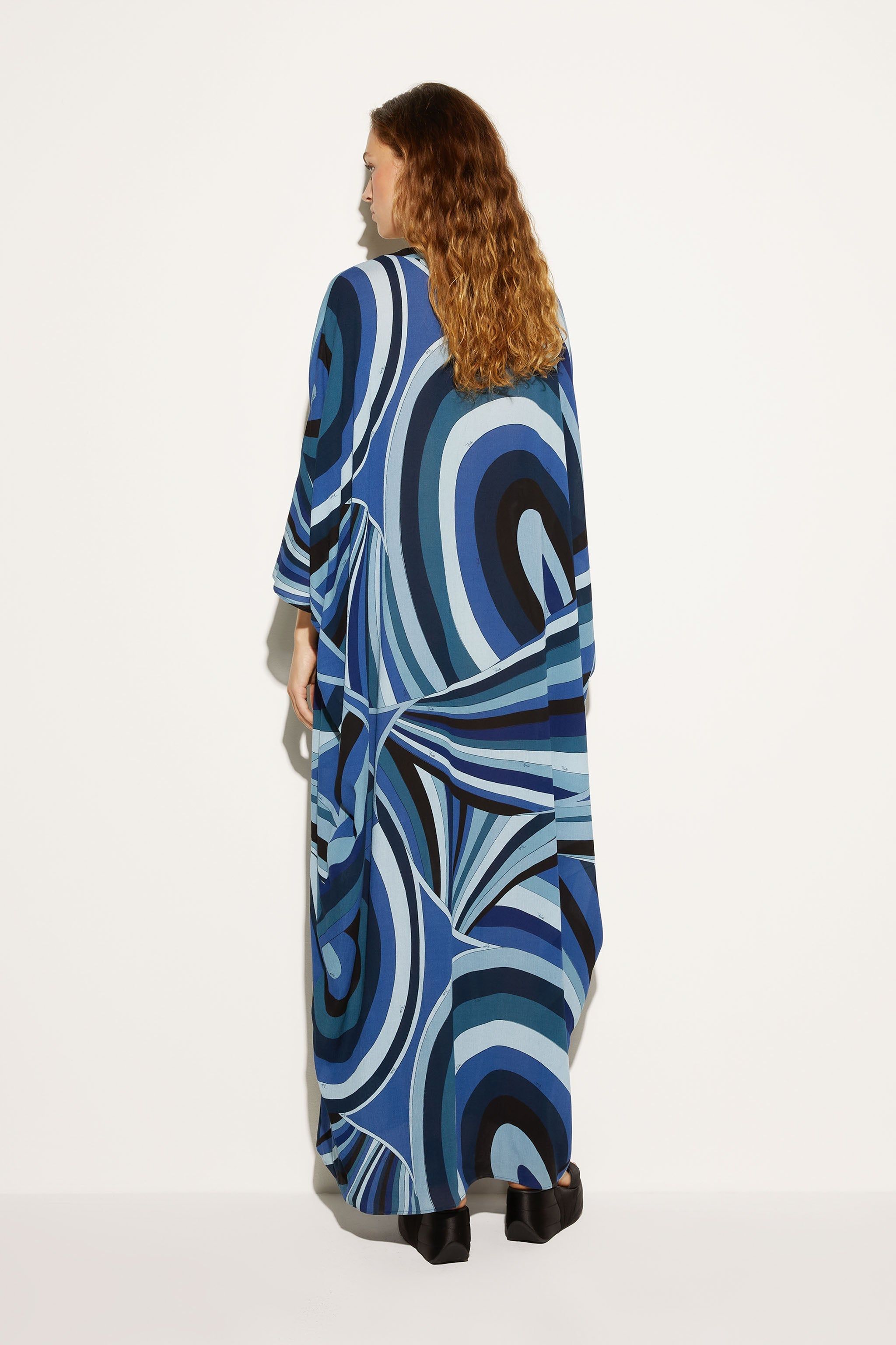 Abito kaftano con stampa Iride sold by Emilio Pucci product image thumbnail 3