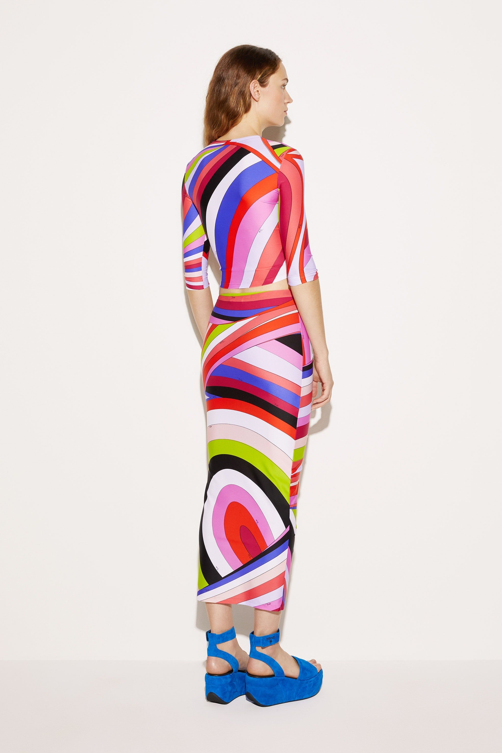 Crop top con stampa Iride sold by Emilio Pucci product image thumbnail 3