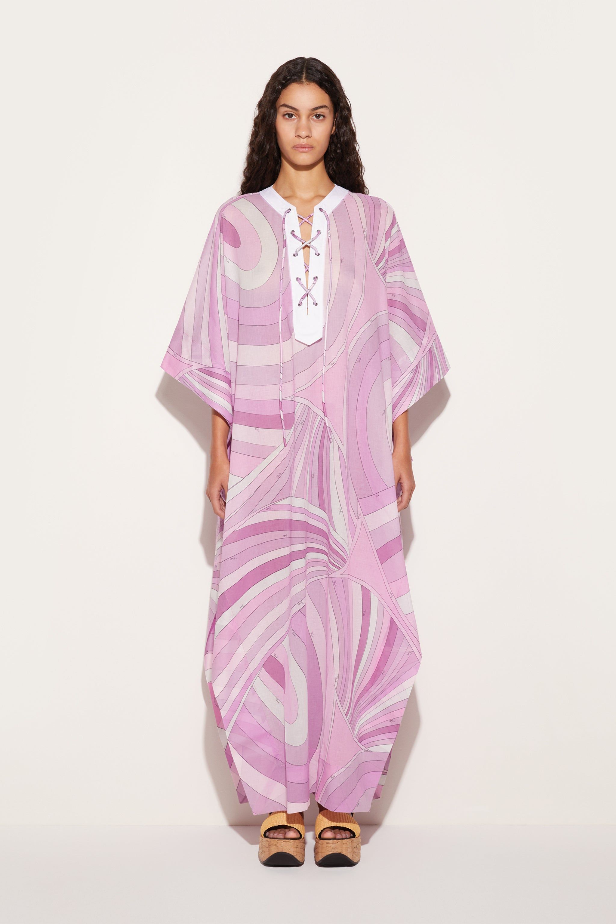 Abito kaftano con stampa Iride sold by Emilio Pucci product image thumbnail 2