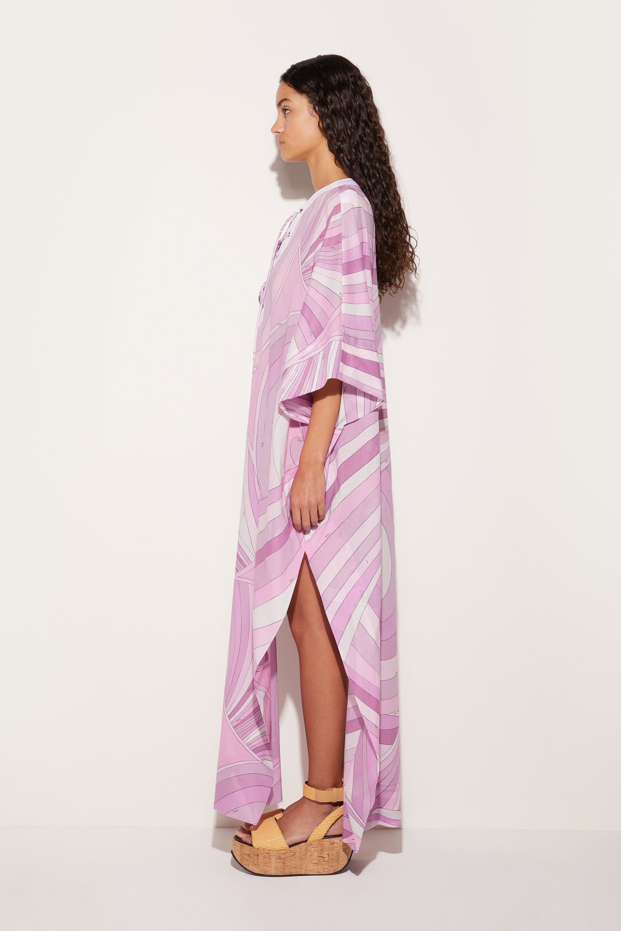 Abito kaftano con stampa Iride sold by Emilio Pucci product image thumbnail 3