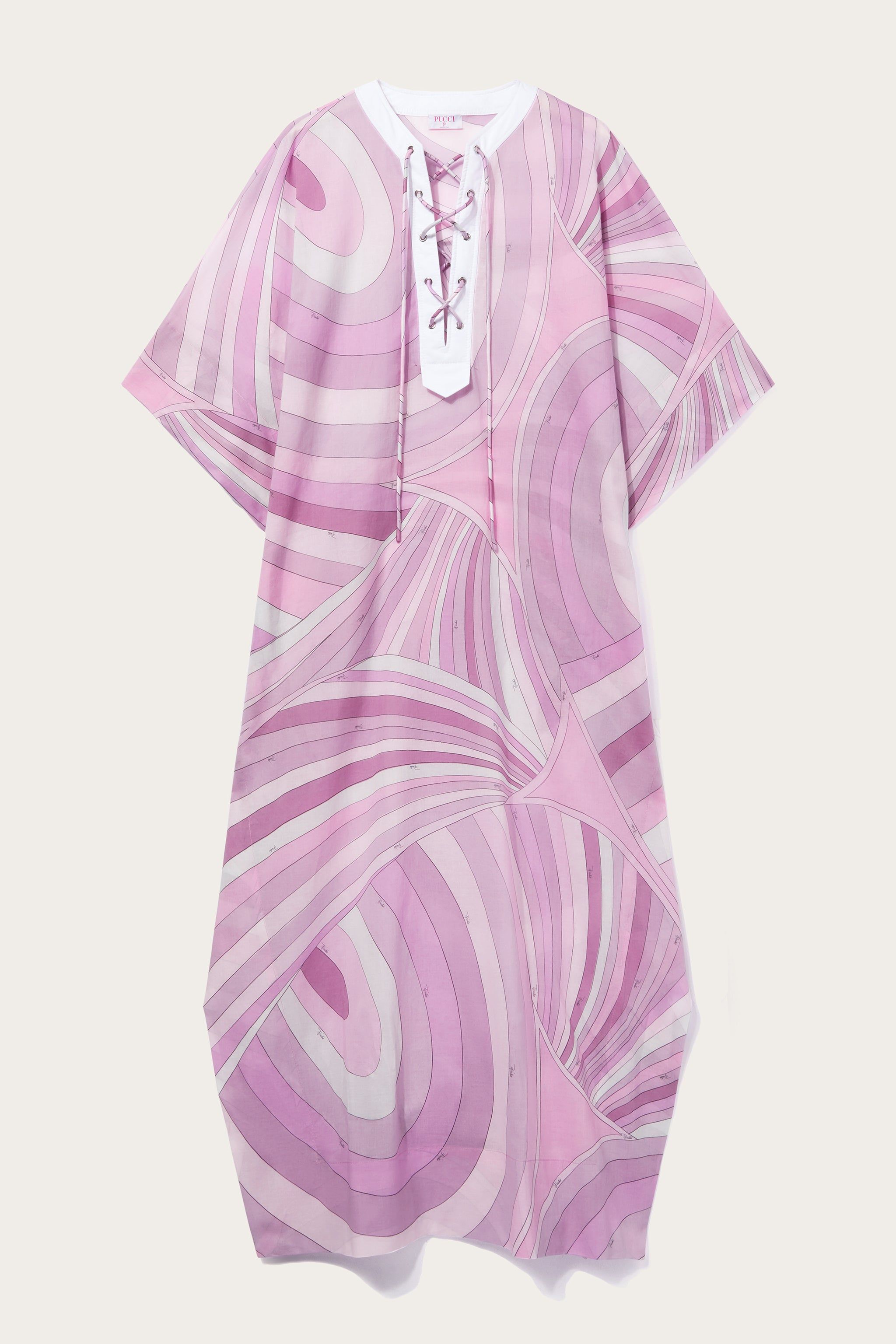 Abito kaftano con stampa Iride sold by Emilio Pucci