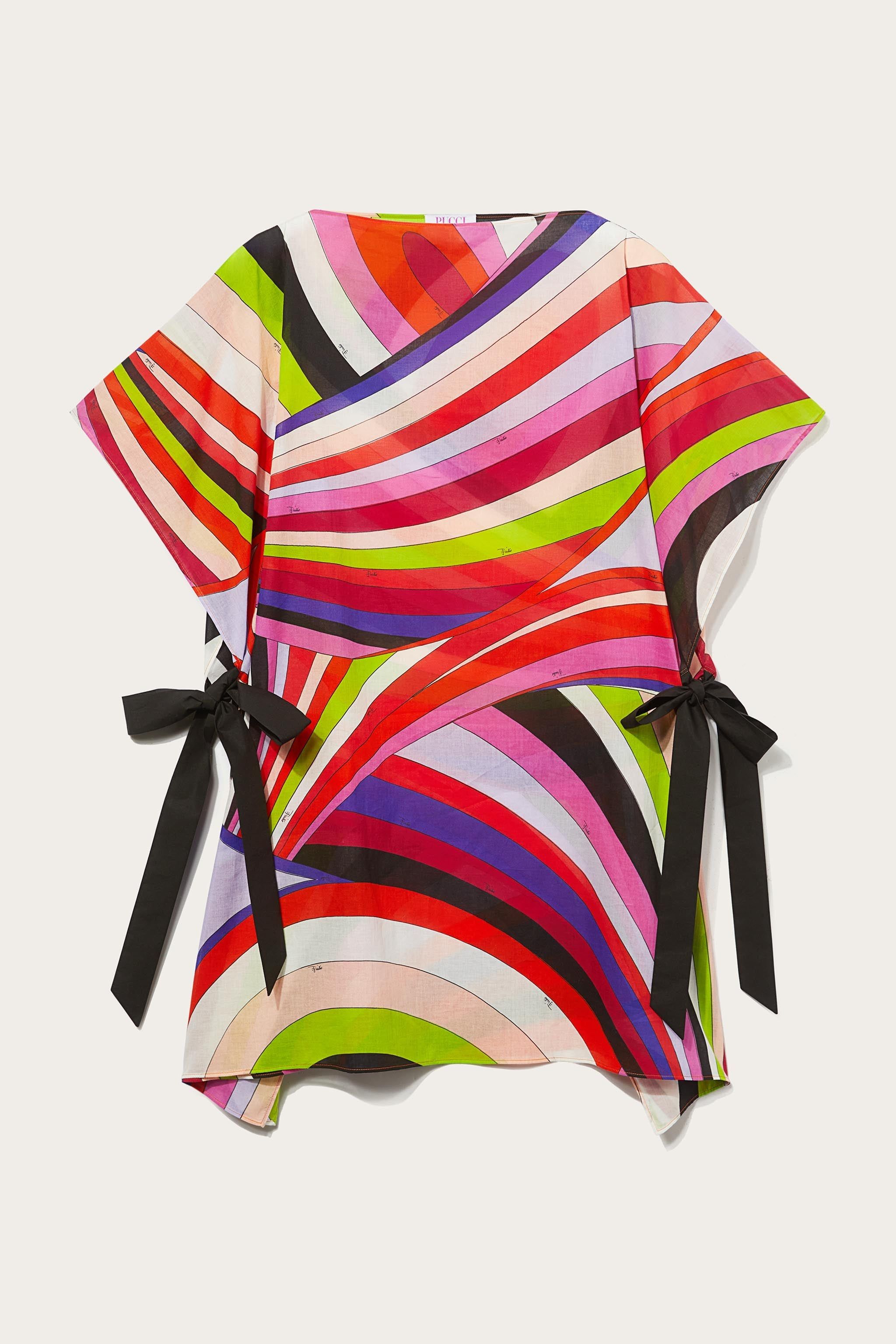 Abito kaftano con stampa Iride sold by Emilio Pucci