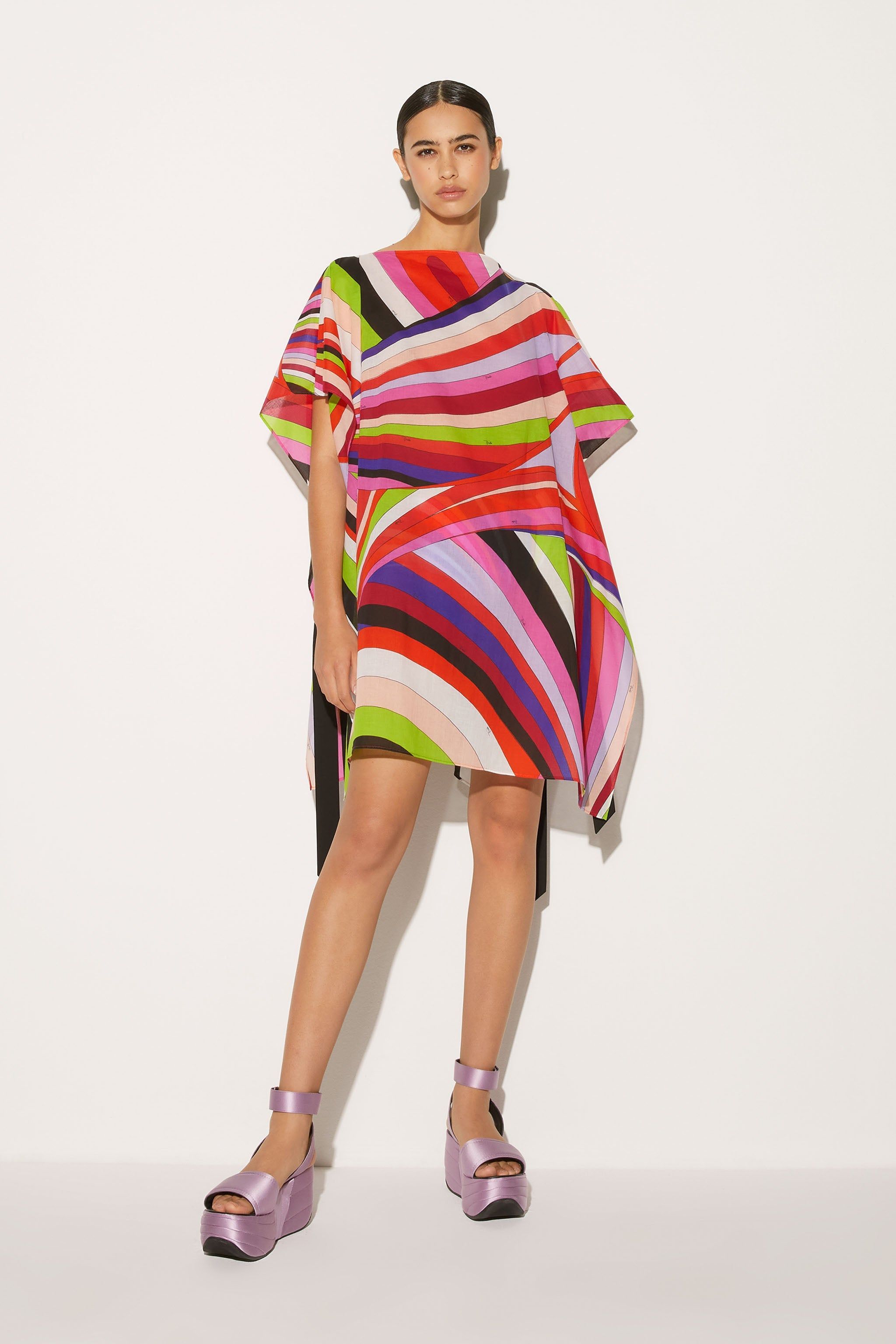 Abito kaftano con stampa Iride sold by Emilio Pucci product image thumbnail 2