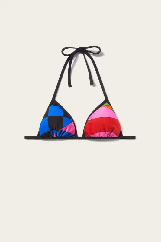 Top bikini con stampa Giardino sold by Emilio Pucci