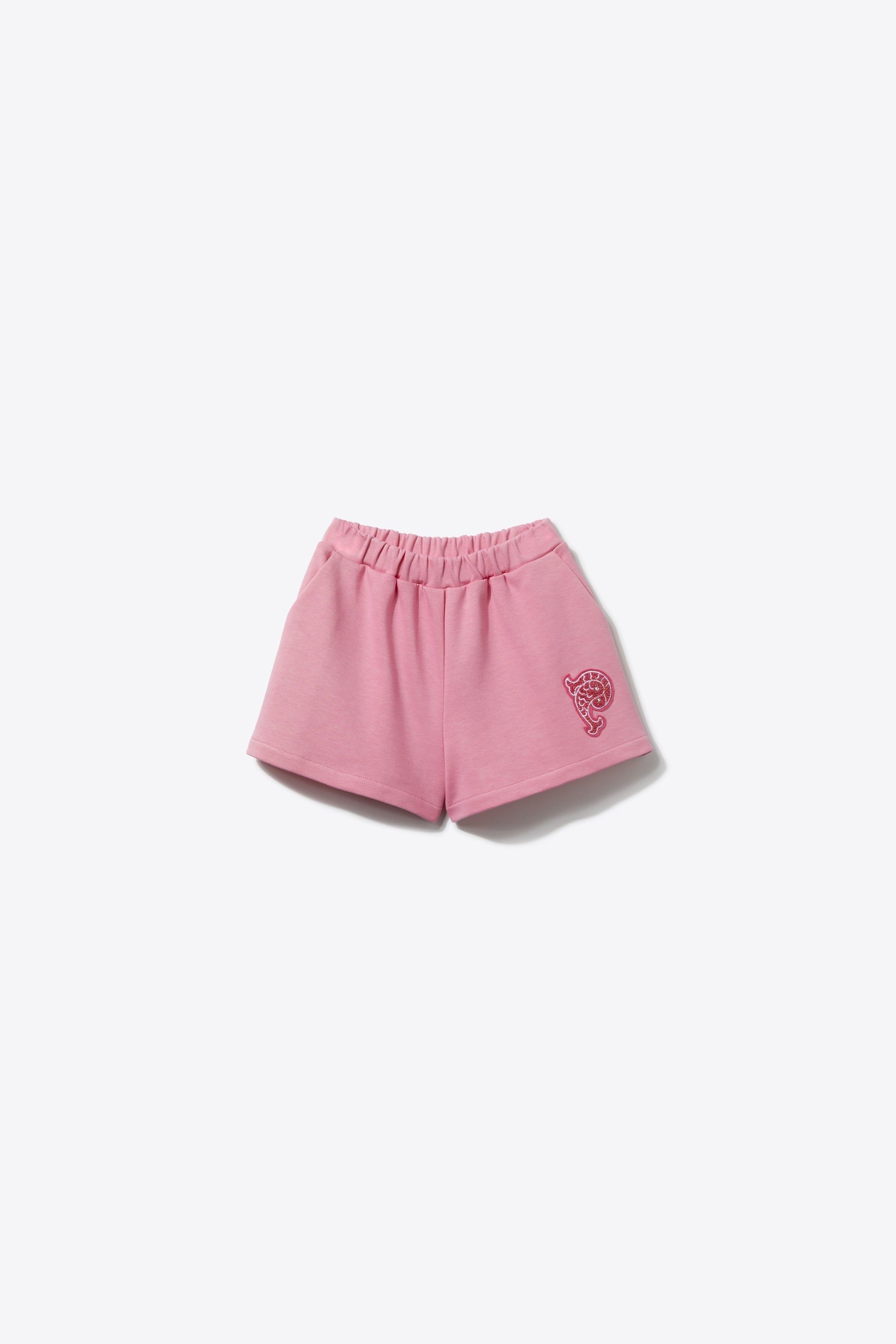 Pucci P-Appliqué Cotton Shorts sold by Emilio Pucci