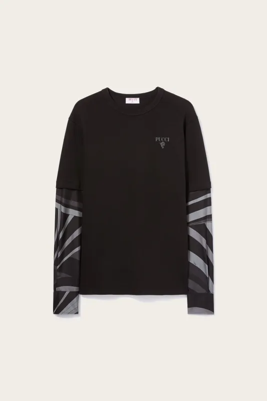 Top a strati con inserti Iride sold by Emilio Pucci