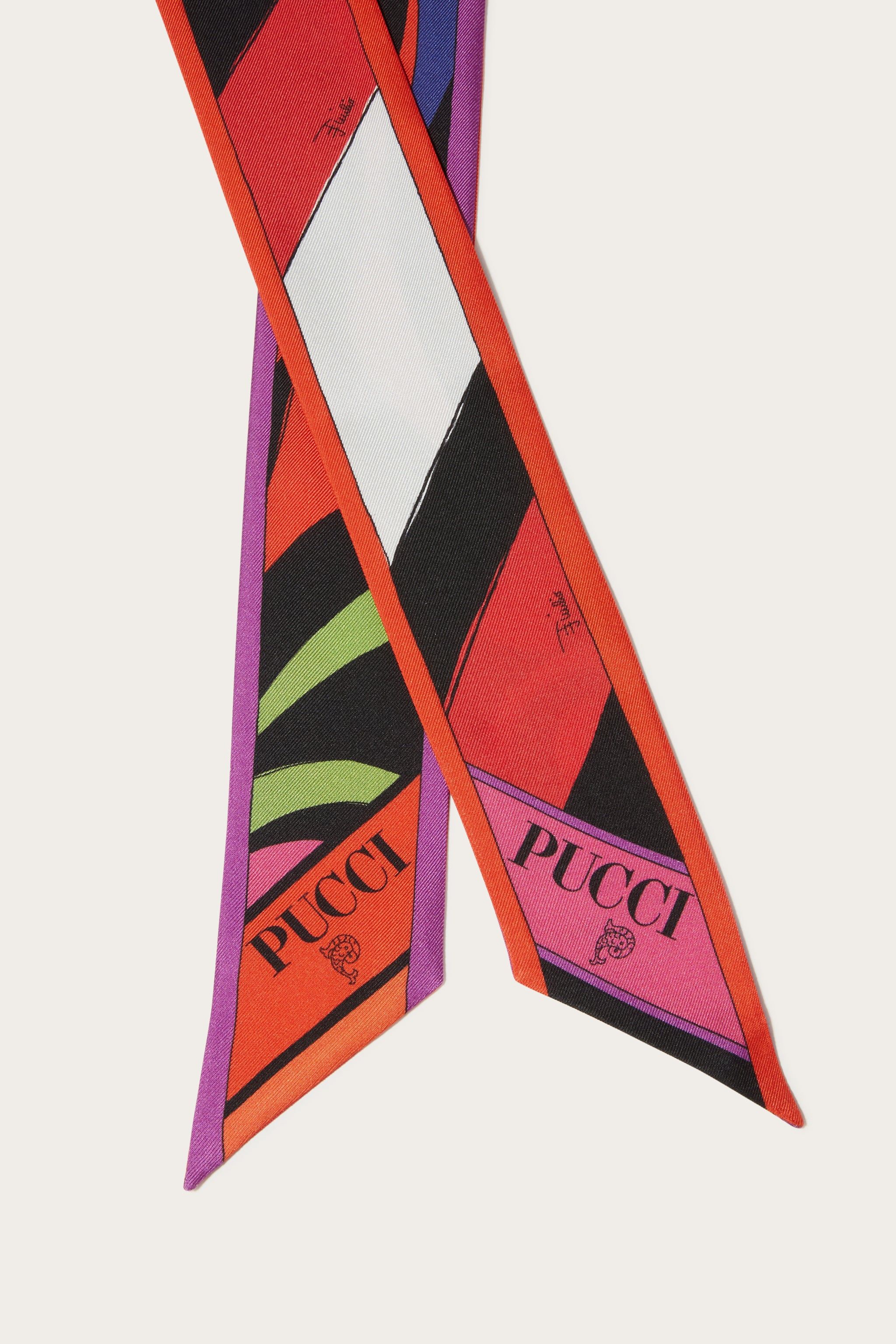 Foulard in seta con stampe Marmo e Iride sold by Emilio Pucci product image thumbnail 3