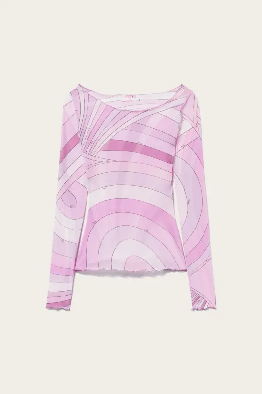 Top con stampa Iride sold by Emilio Pucci