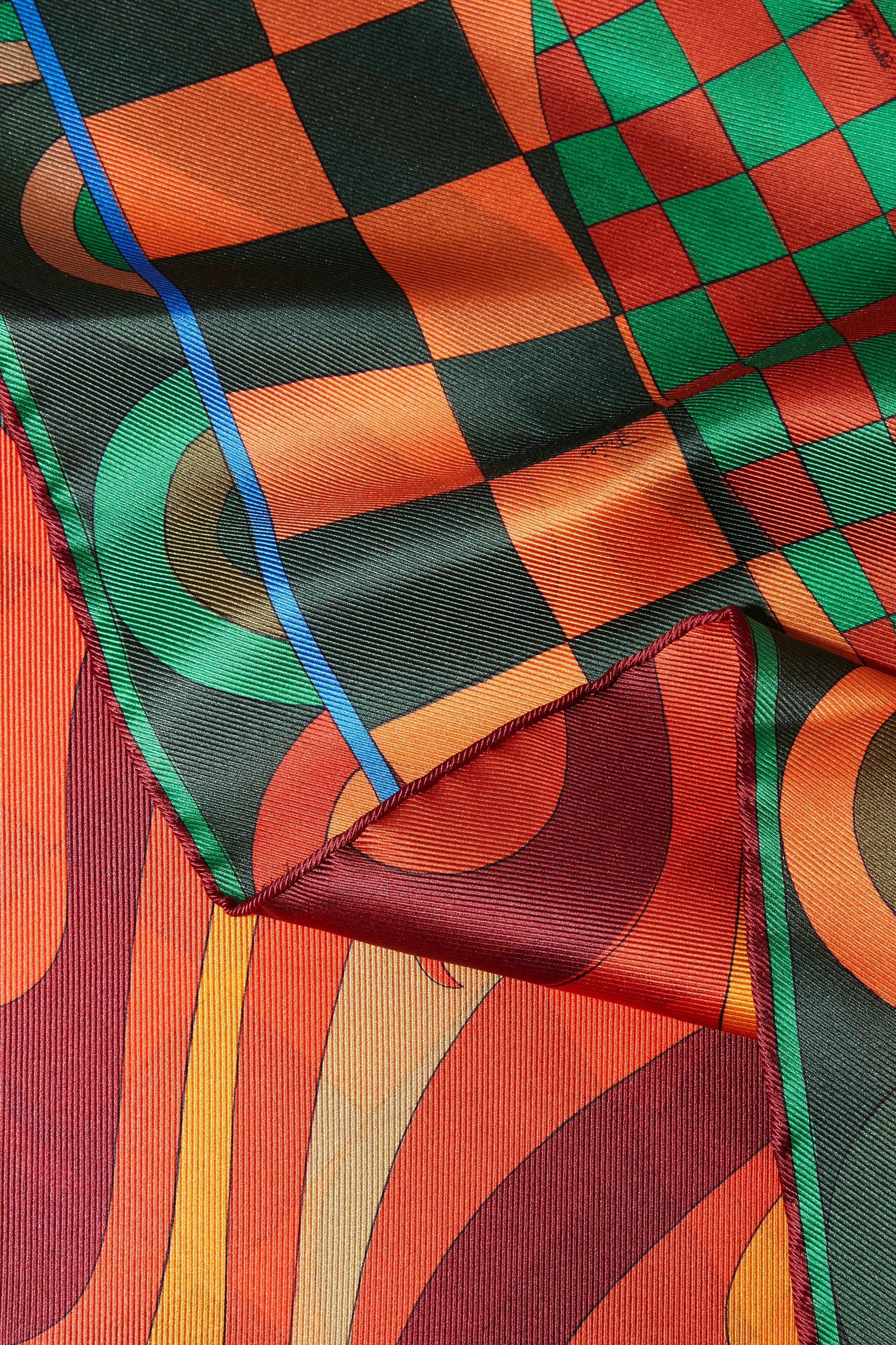 Carré grande in seta con stampe Giardino e Marmo sold by Emilio Pucci product image thumbnail 4