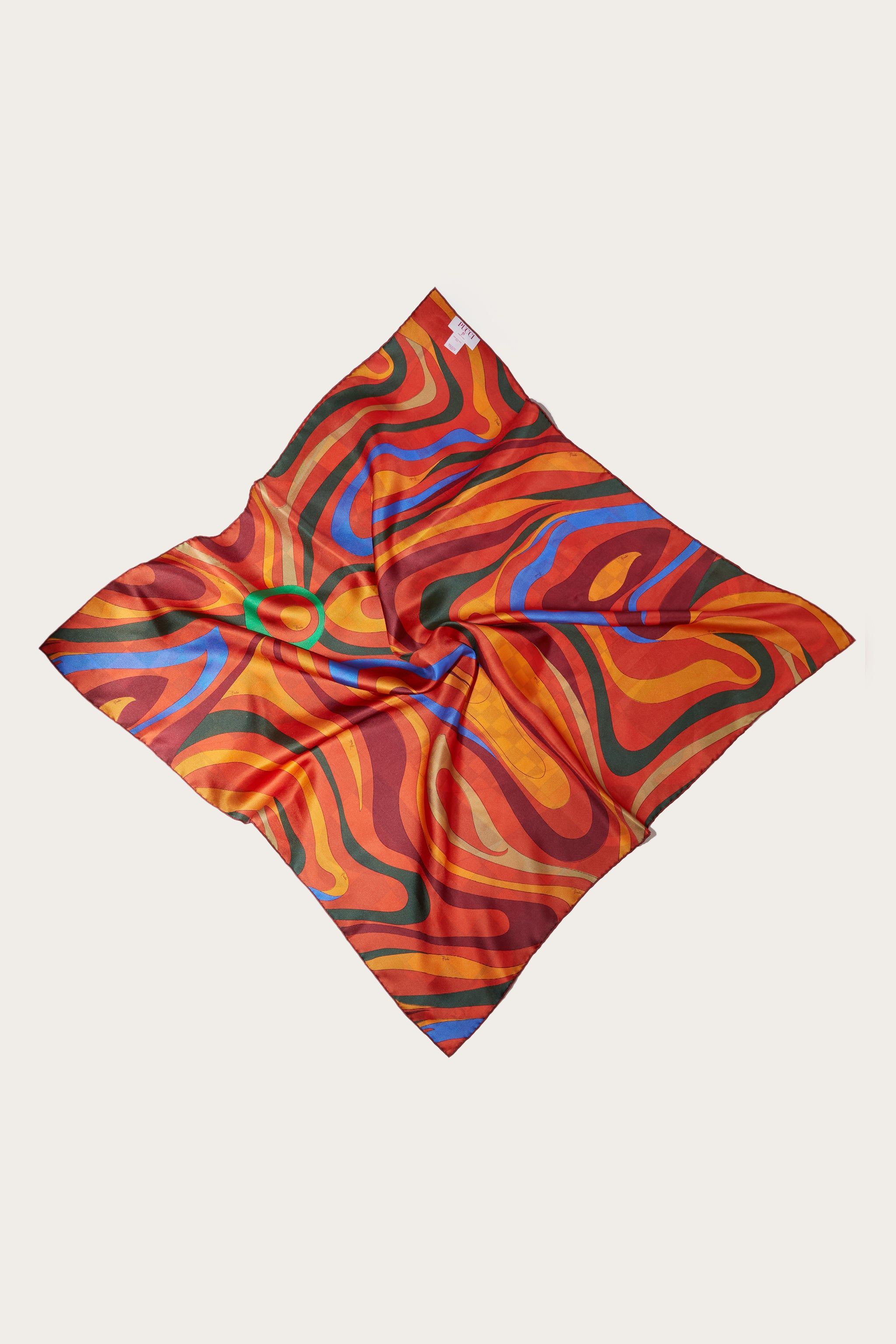 Carré grande in seta con stampe Giardino e Marmo sold by Emilio Pucci product image thumbnail 3