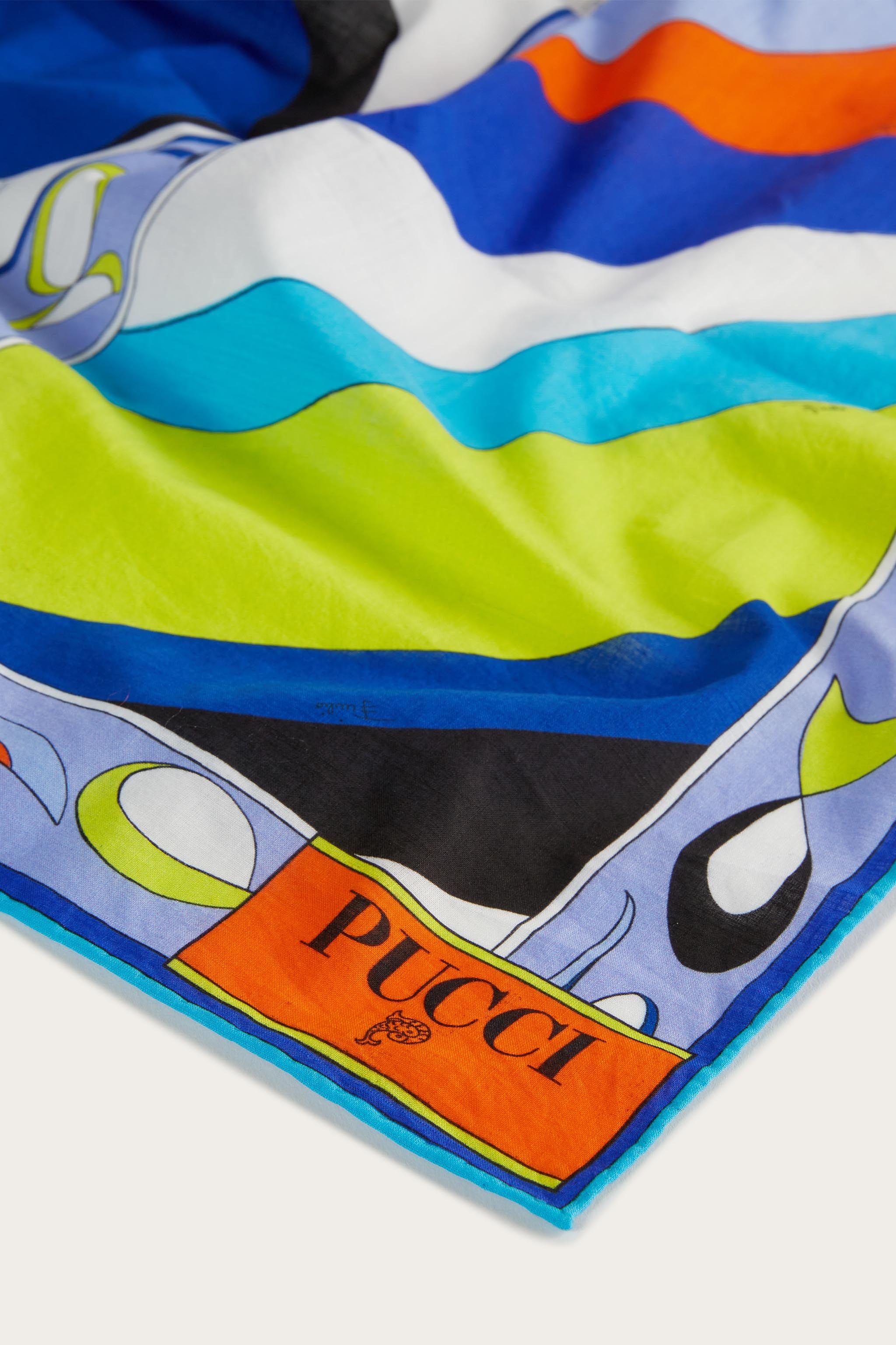 Carré piccolo con stampa Pesci sold by Emilio Pucci product image thumbnail 3