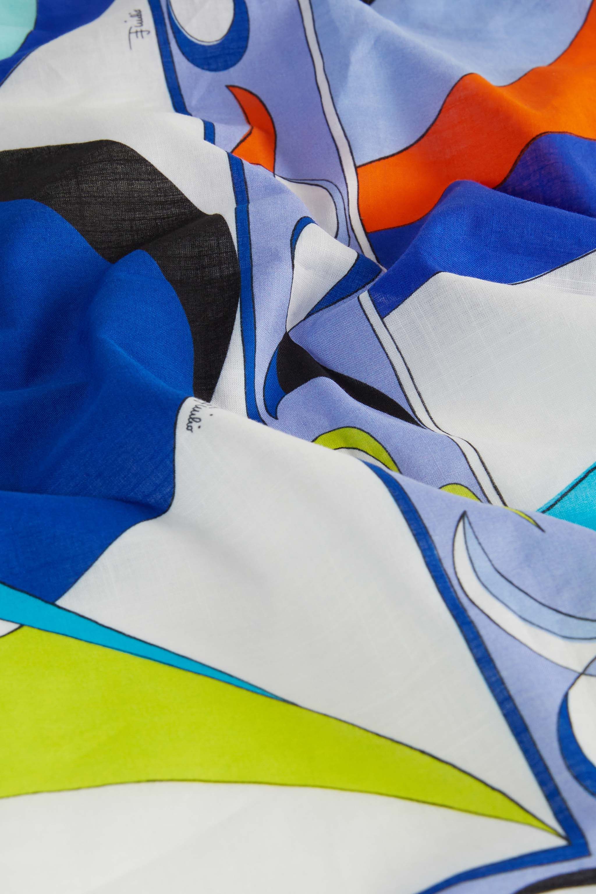 Carré piccolo con stampa Pesci sold by Emilio Pucci product image thumbnail 4