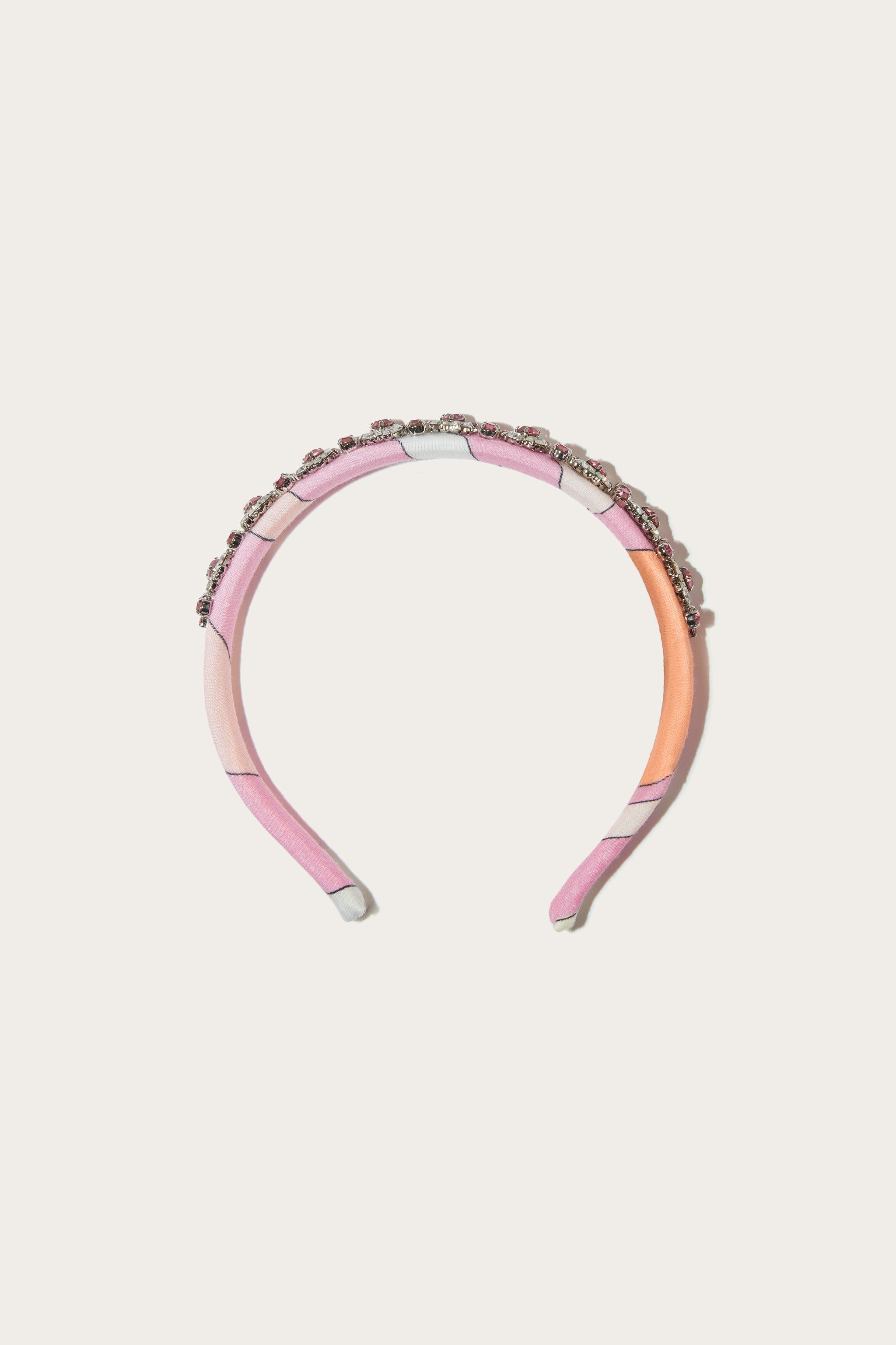 Iride-Print Crystal Headband sold by Emilio Pucci