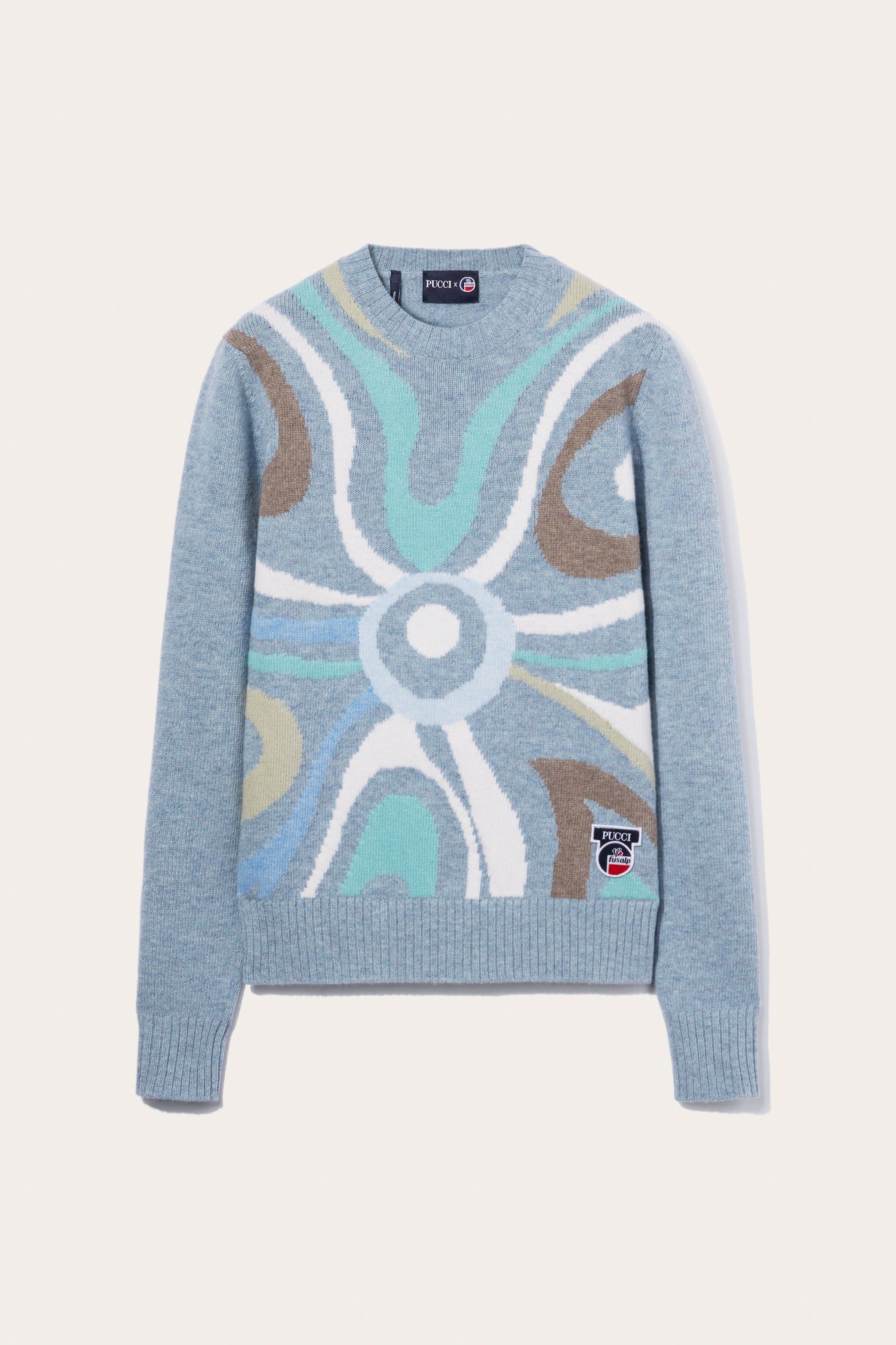 Pucci x Fusalp | Marmo-Jacquard Sweater sold by Emilio Pucci