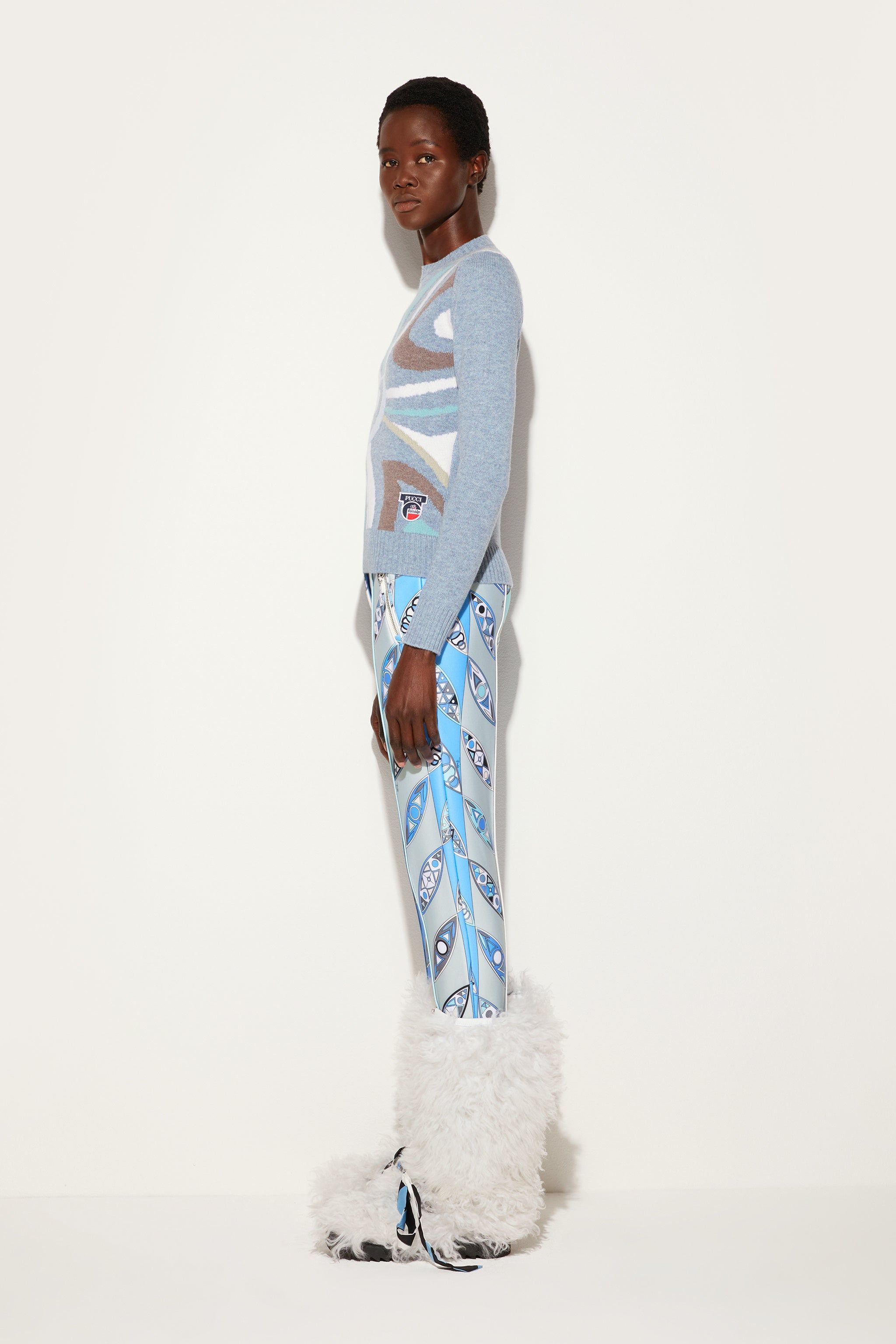 Pucci x Fusalp | Marmo-Jacquard Sweater sold by Emilio Pucci product image thumbnail 4