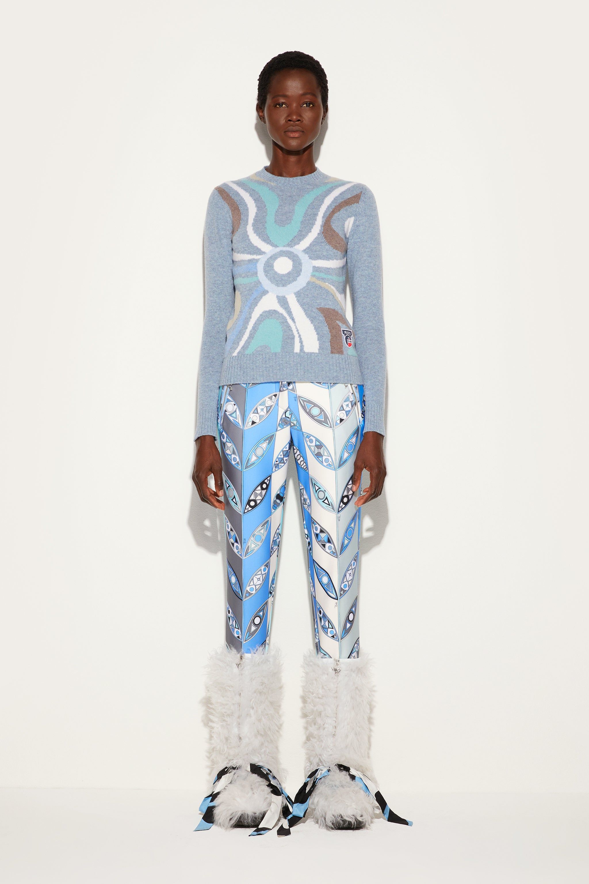 Pucci x Fusalp | Marmo-Jacquard Sweater sold by Emilio Pucci product image thumbnail 2