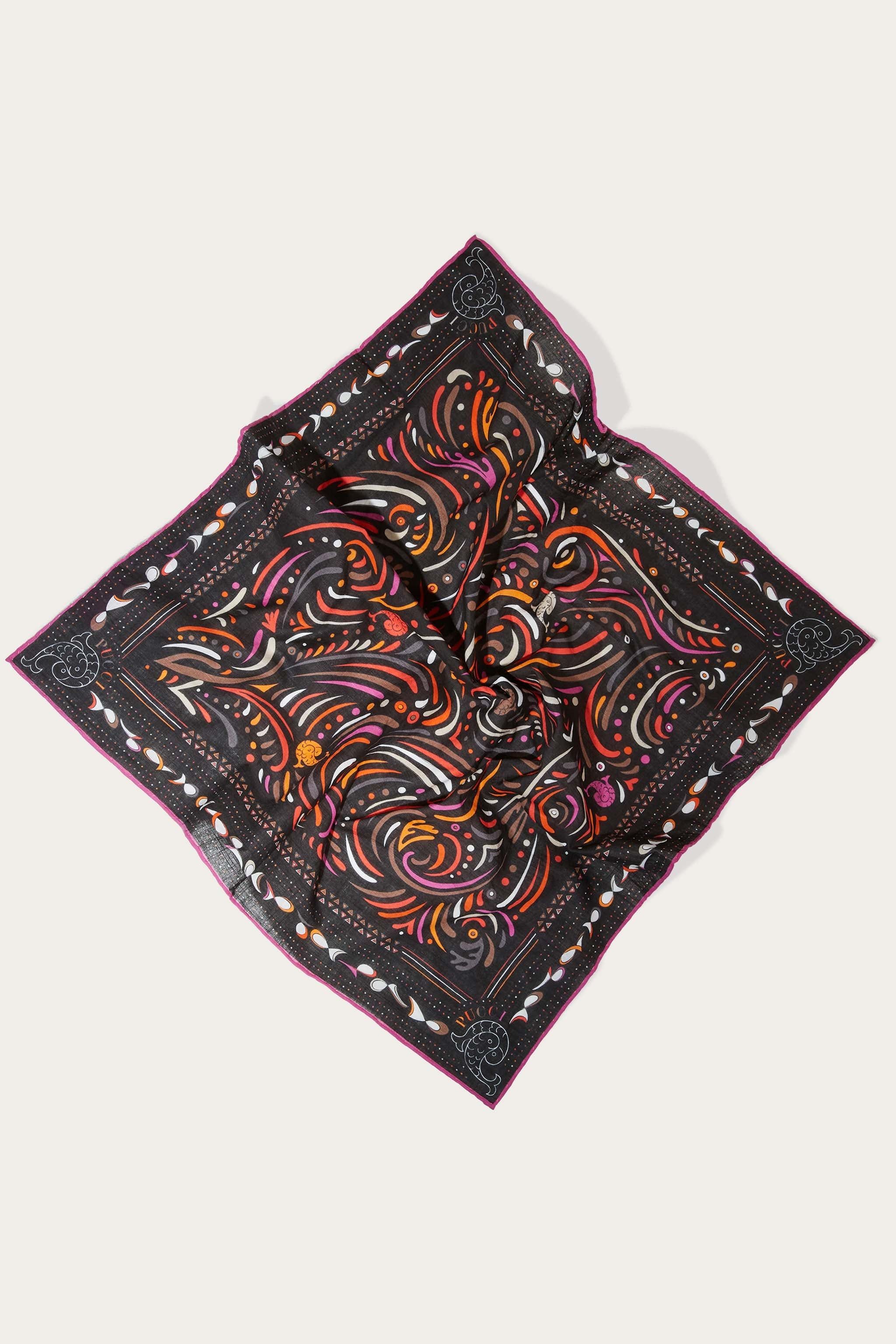 Carré piccolo con stampa Bandana sold by Emilio Pucci