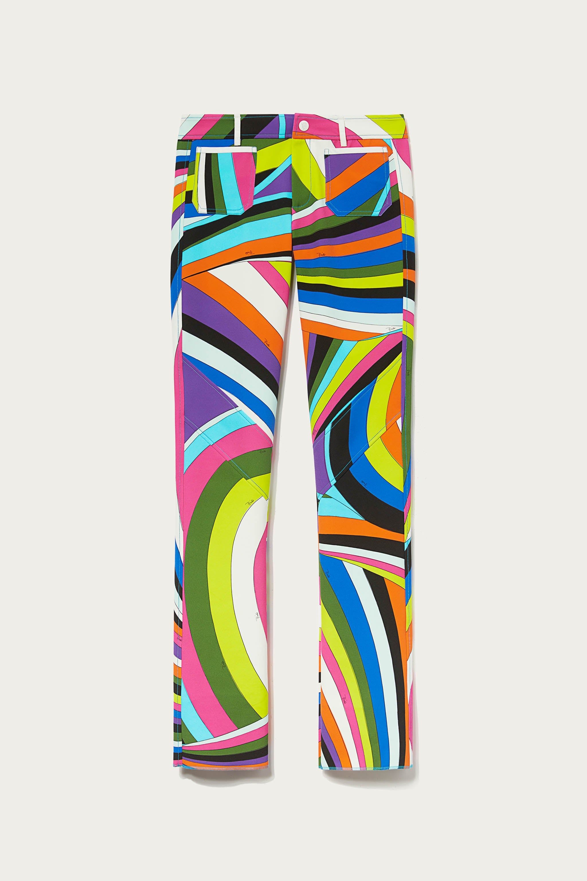 Pantaloni crop con stampa Iride sold by Emilio Pucci