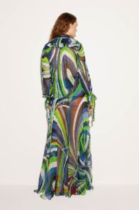 Top in seta con stampa Iride sold by Emilio Pucci