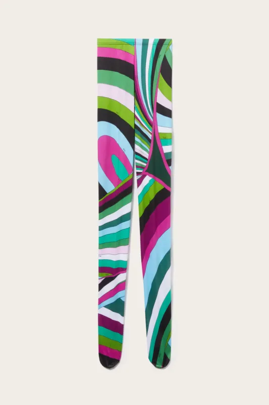 Collant con stampa Iride sold by Emilio Pucci