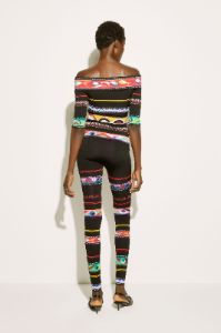 Leggings a righe jacquard sold by Emilio Pucci