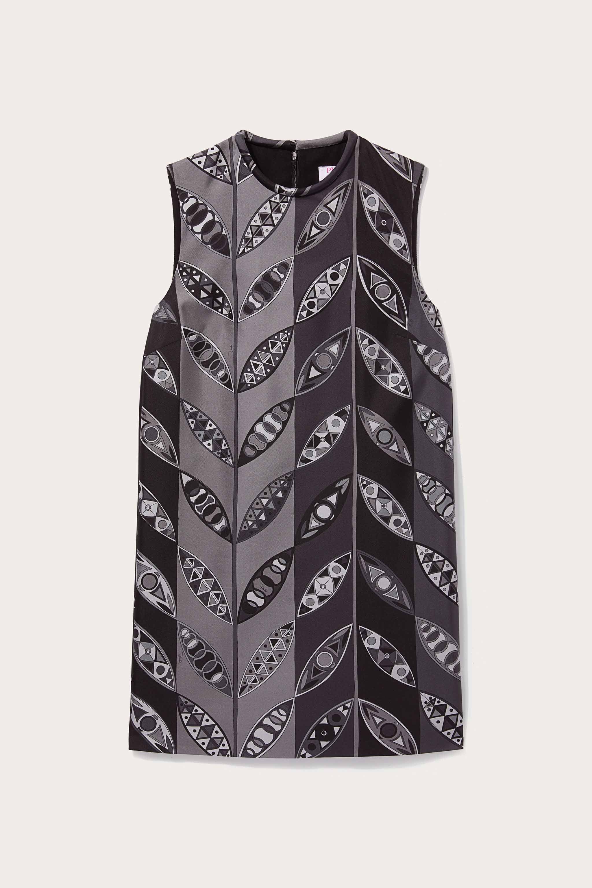 Mini abito in seta con stampa Girandole sold by Emilio Pucci