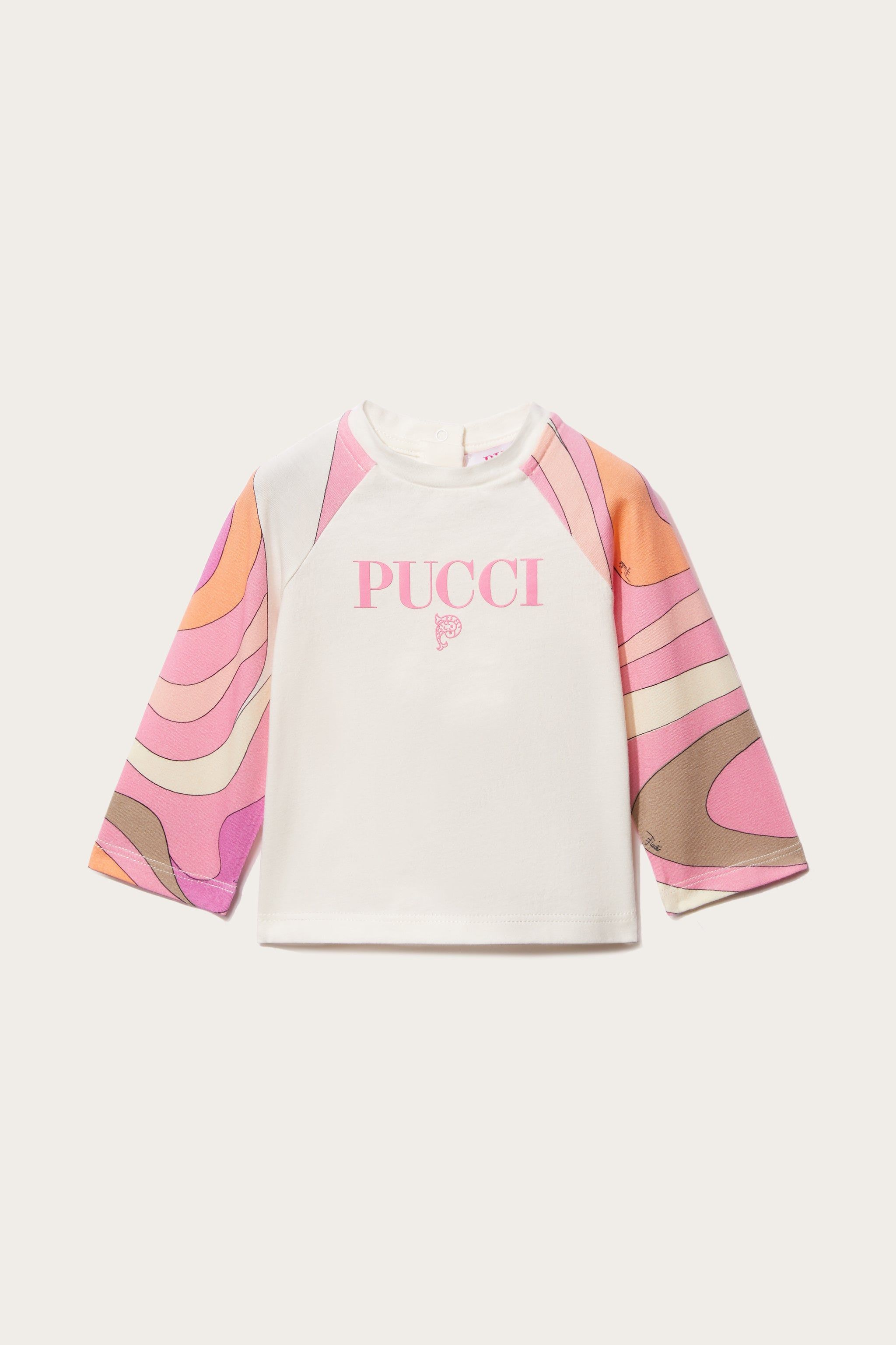 Marmo-Print Cotton T-Shirt sold by Emilio Pucci
