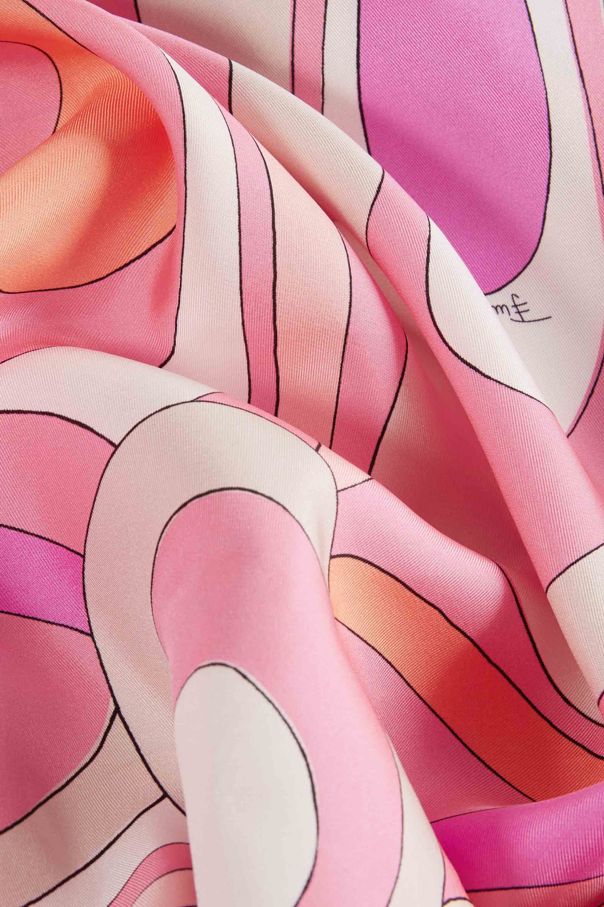 Carré grande in seta con stampa Marmo sold by Emilio Pucci product image thumbnail 4