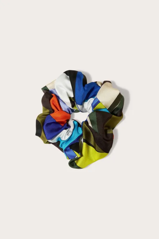 Elastico per capelli con stampe patchwork made by Emilio Pucci