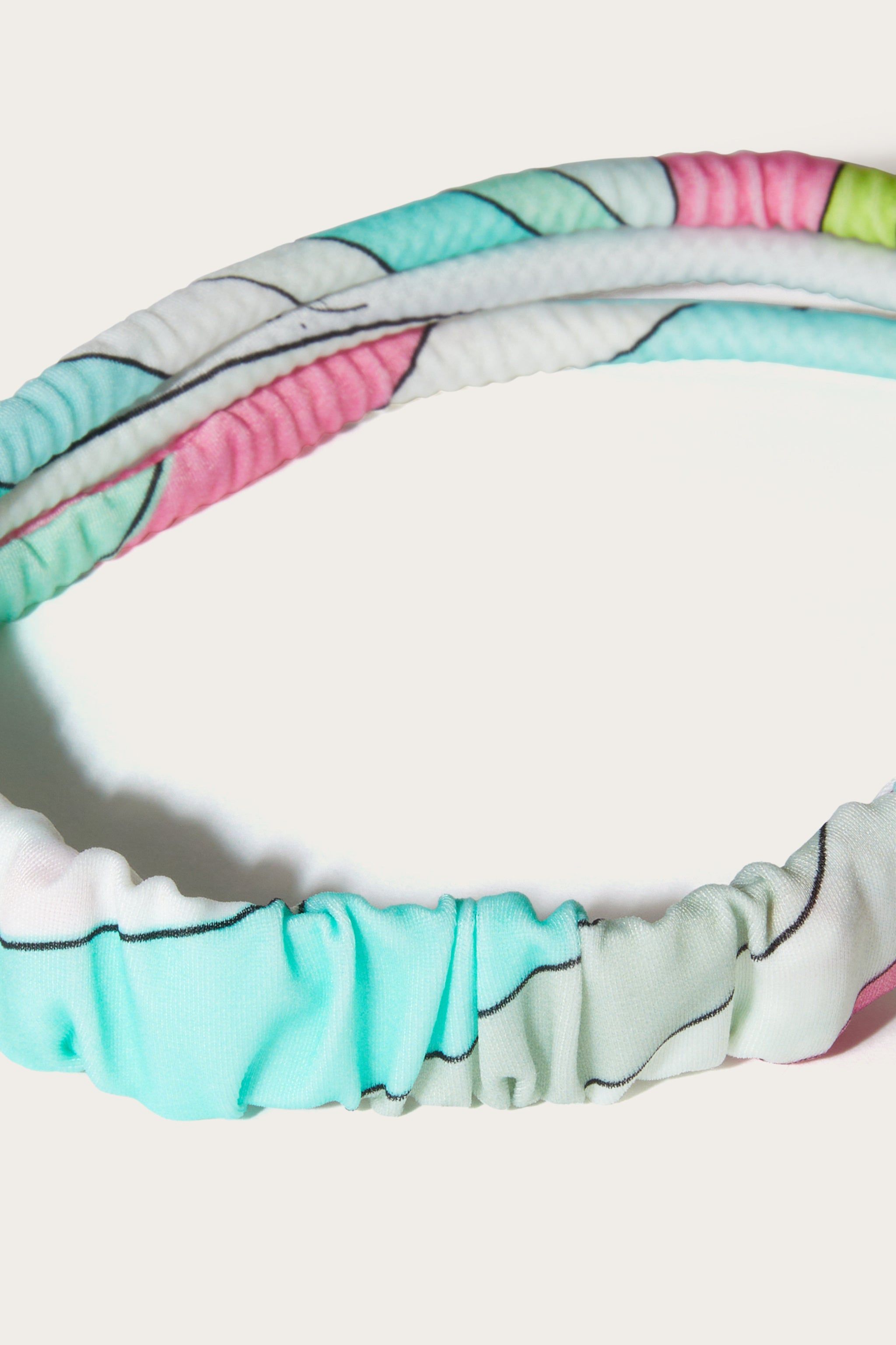 Iride-Print Headband sold by Emilio Pucci product image thumbnail 3