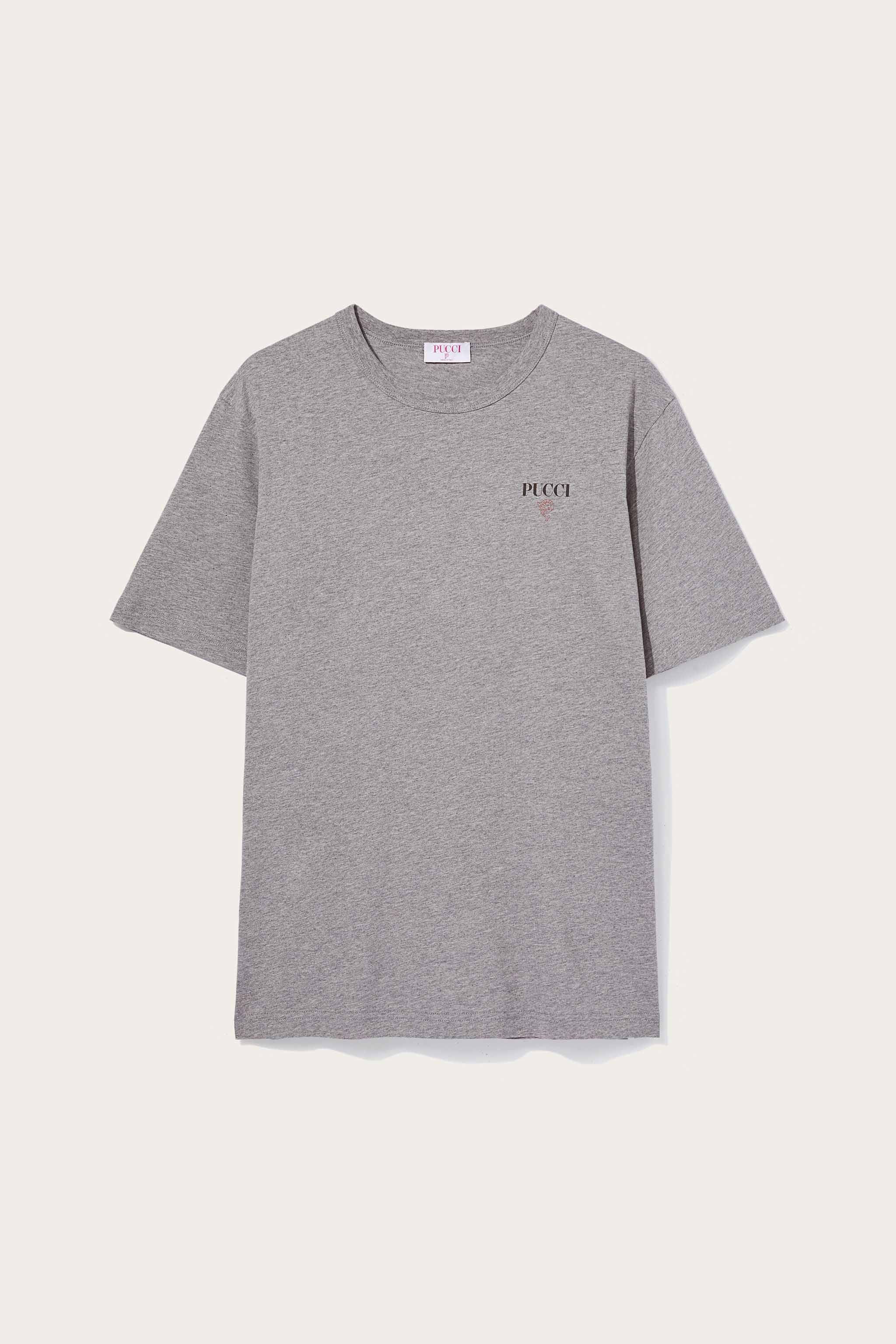 T-shirt con logo Pesci sold by Emilio Pucci