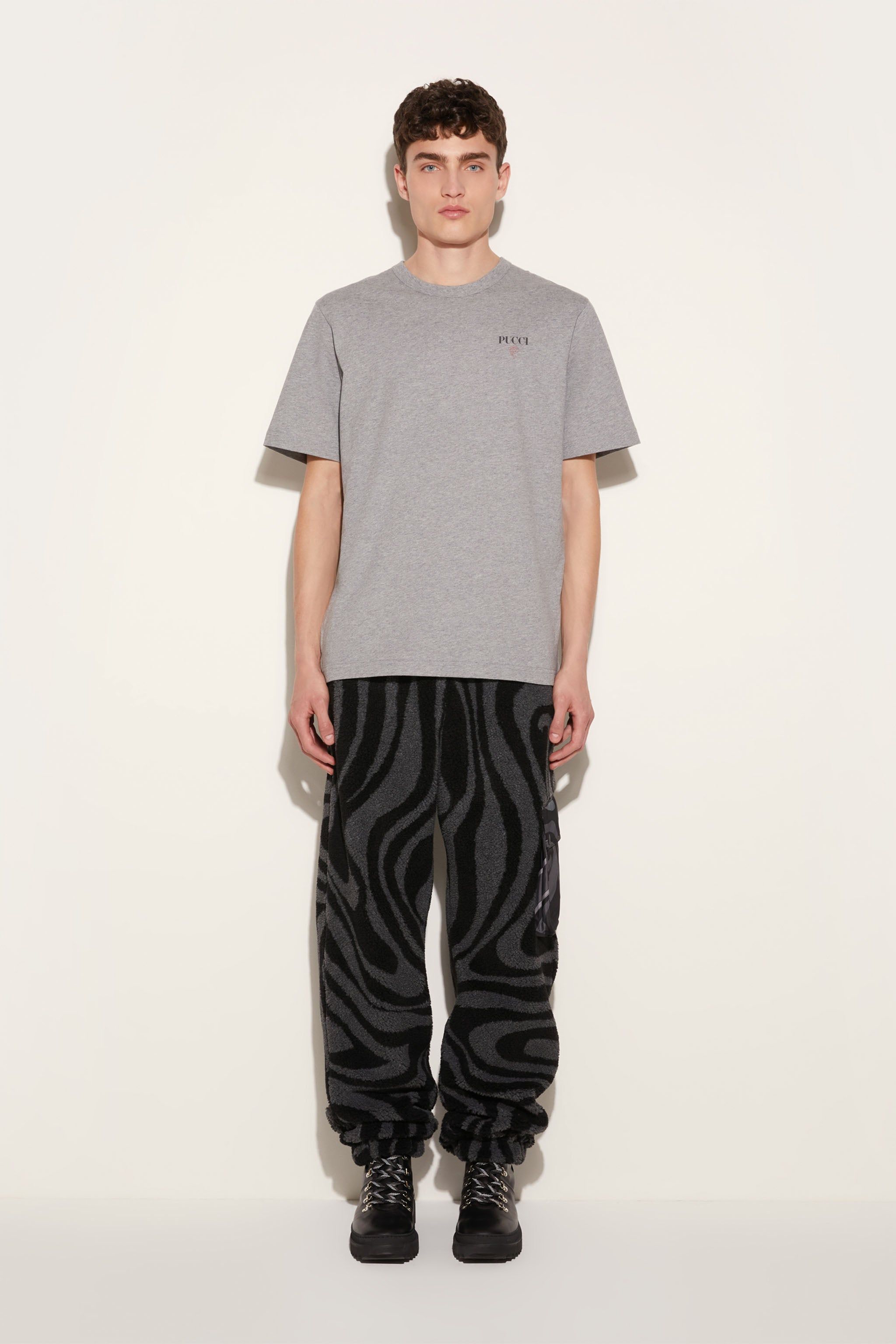 T-shirt con logo Pesci sold by Emilio Pucci product image thumbnail 2