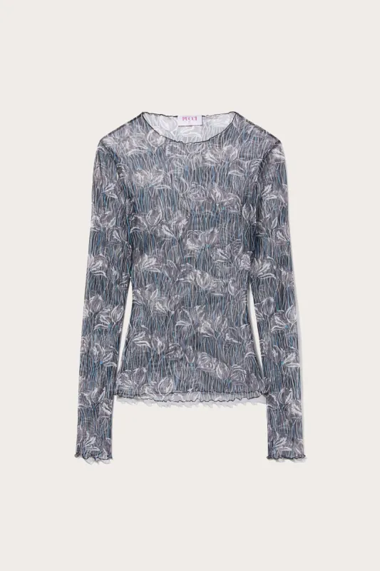 Top con stampa Fior di Loto sold by Emilio Pucci