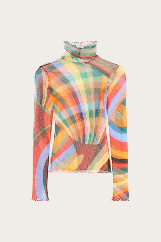 Top con stampa Iride sold by Emilio Pucci