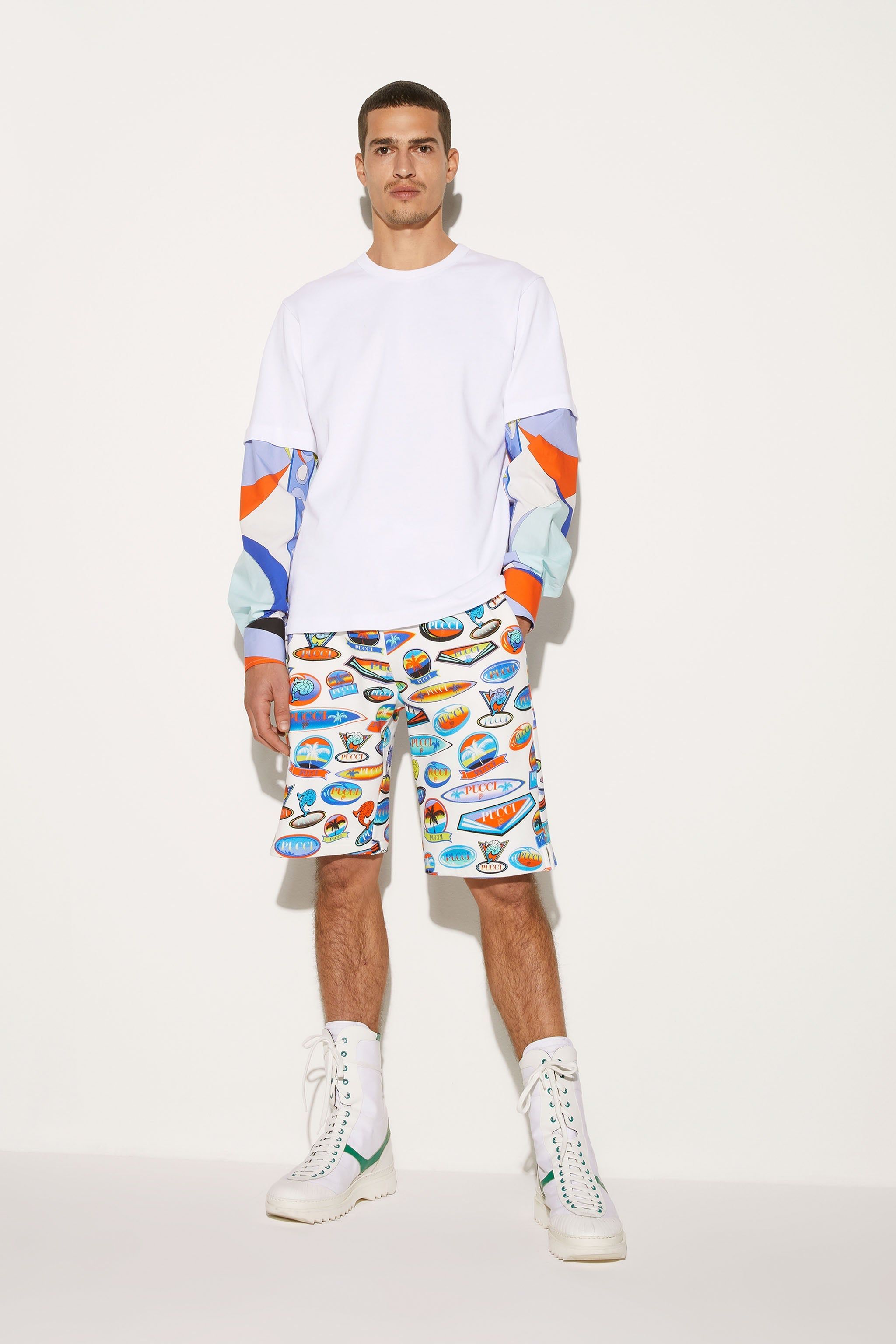 Top a strati con inserti Pesci sold by Emilio Pucci product image thumbnail 2