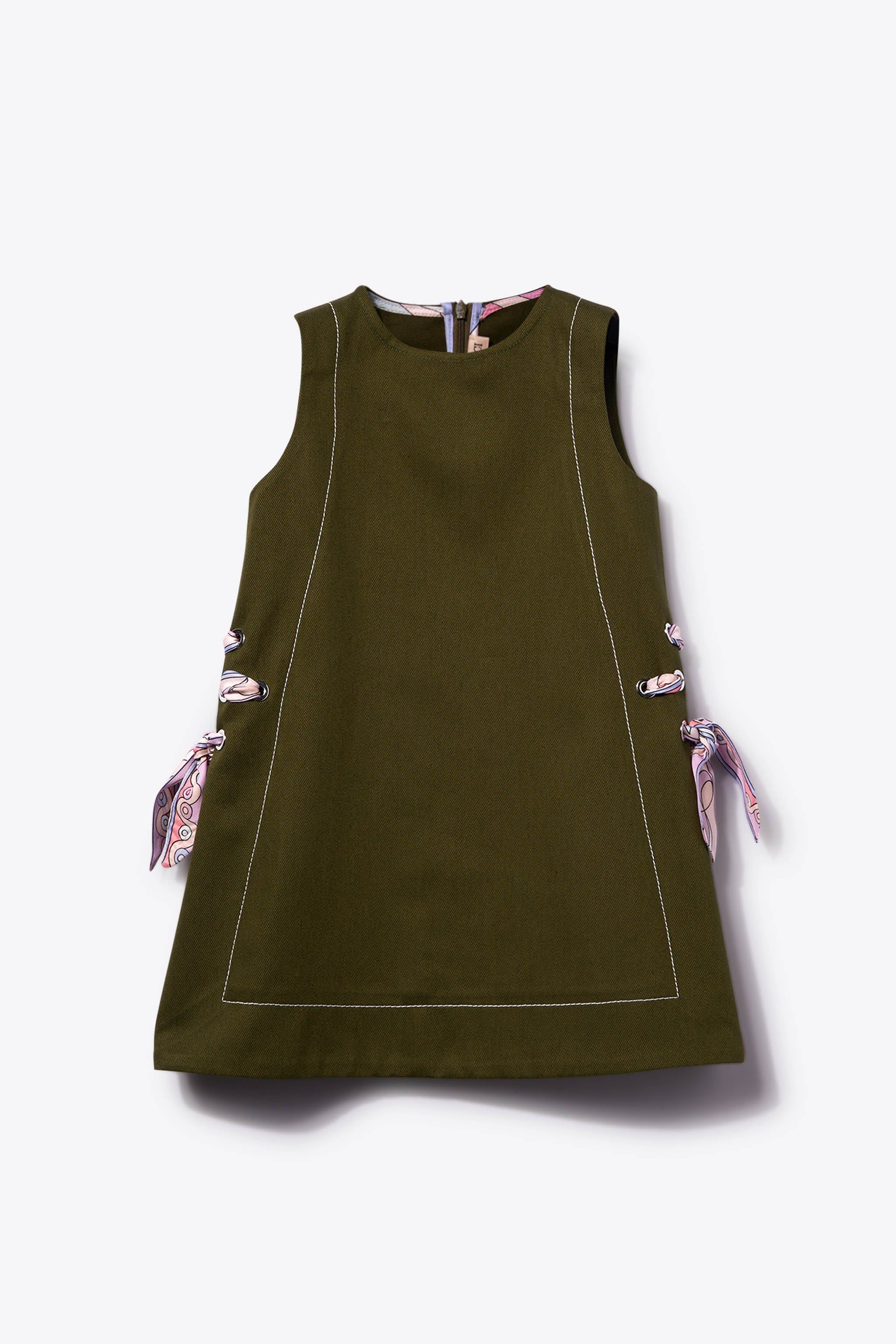 Pesci-Print Cotton Dress sold by Emilio Pucci